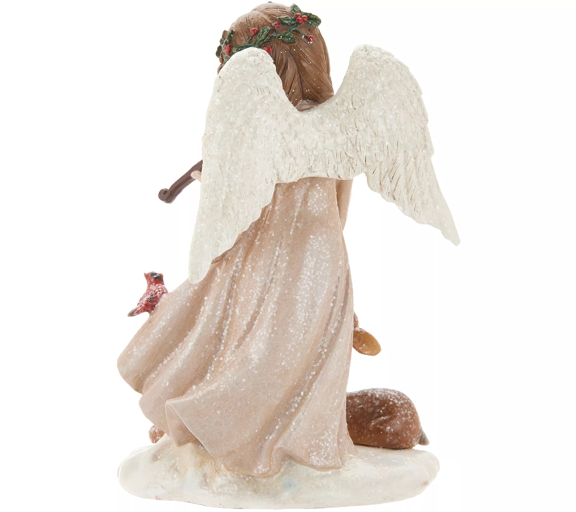 Vintage Angel Figurine with Animals by Valerie