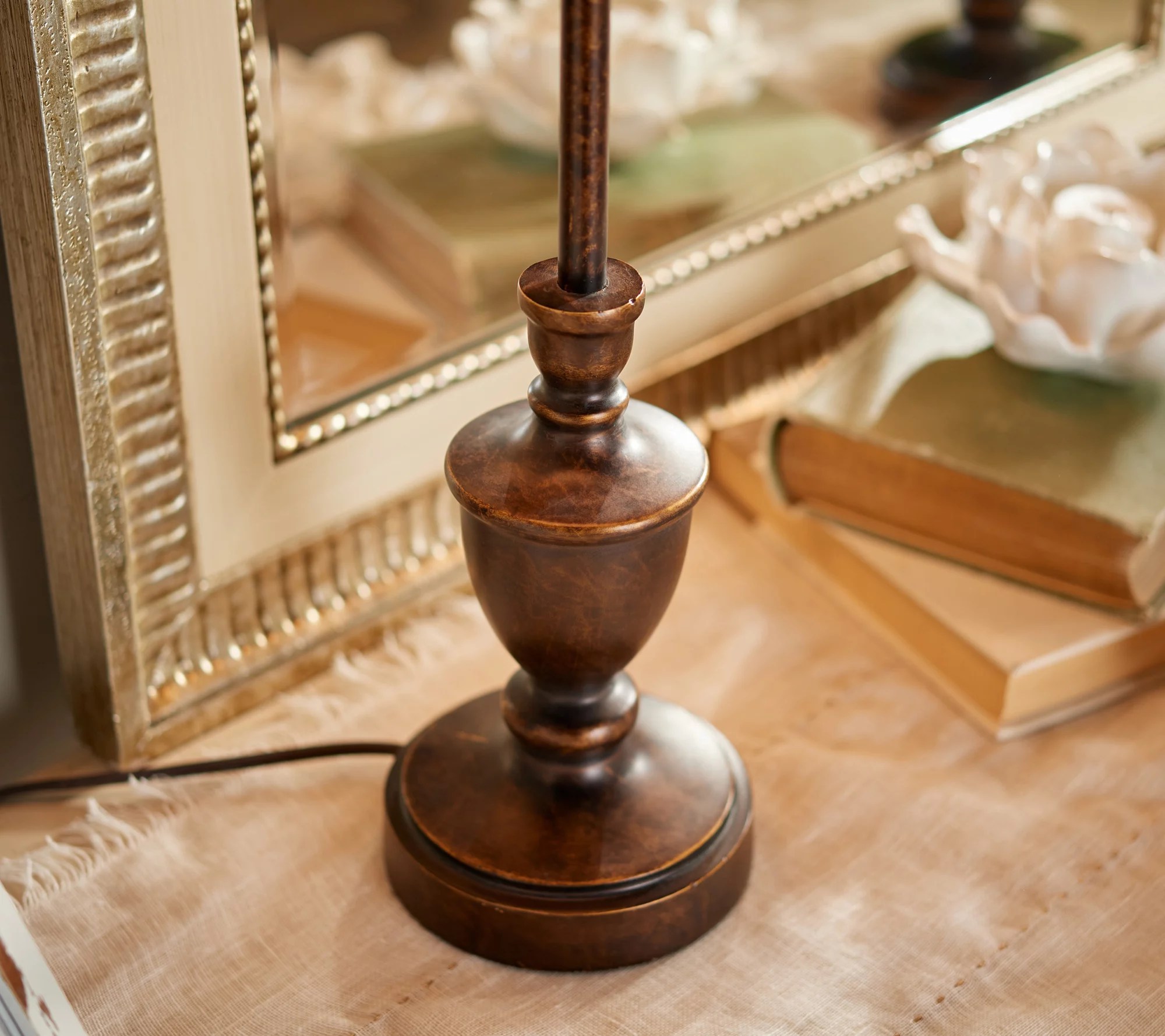 "As Is" Set of (2) 28" Urn Style Buffet Accent Lamps by Valerie