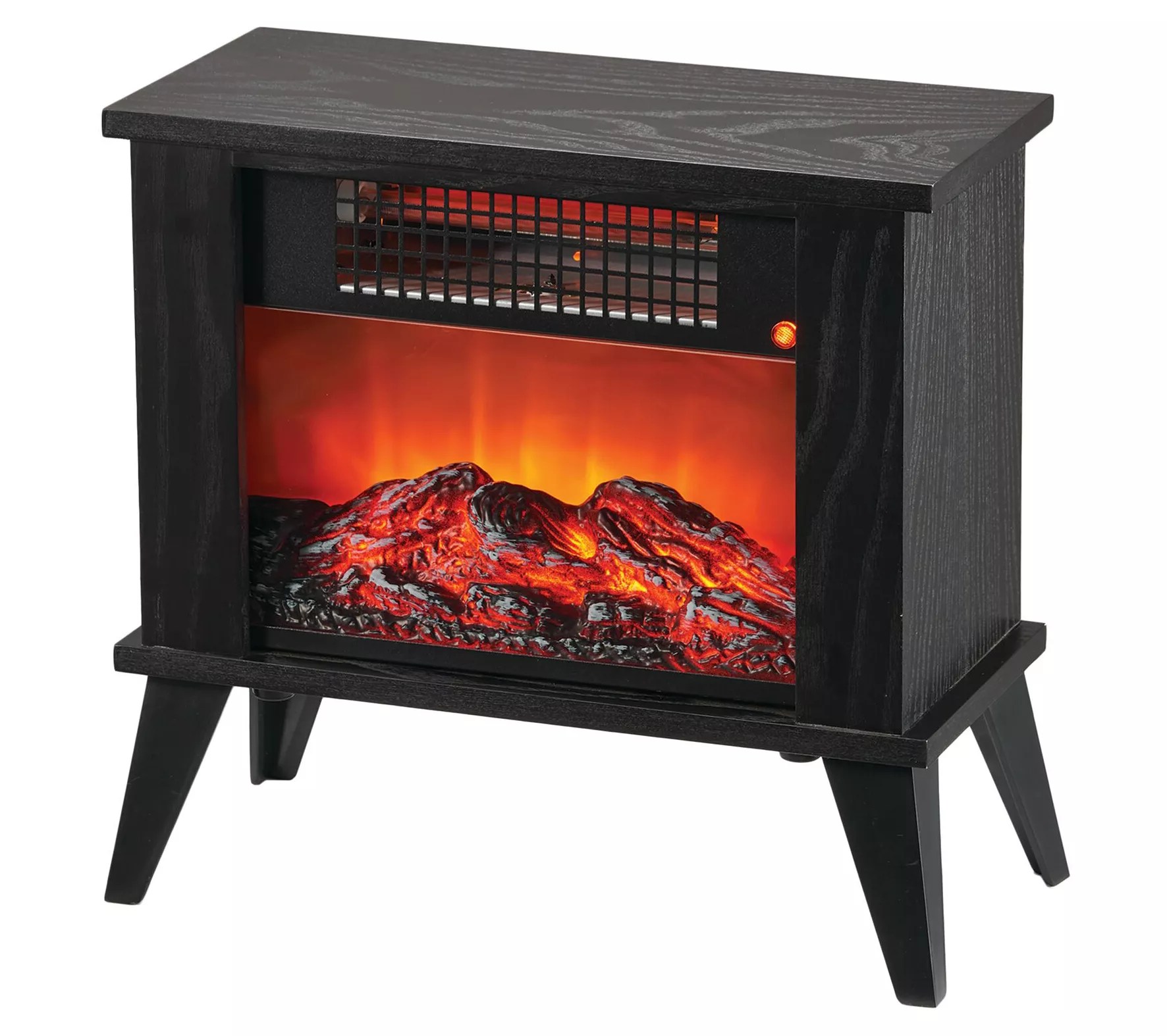 LifeSmart 1000W Tabletop Infrared Fireplace Space Heater