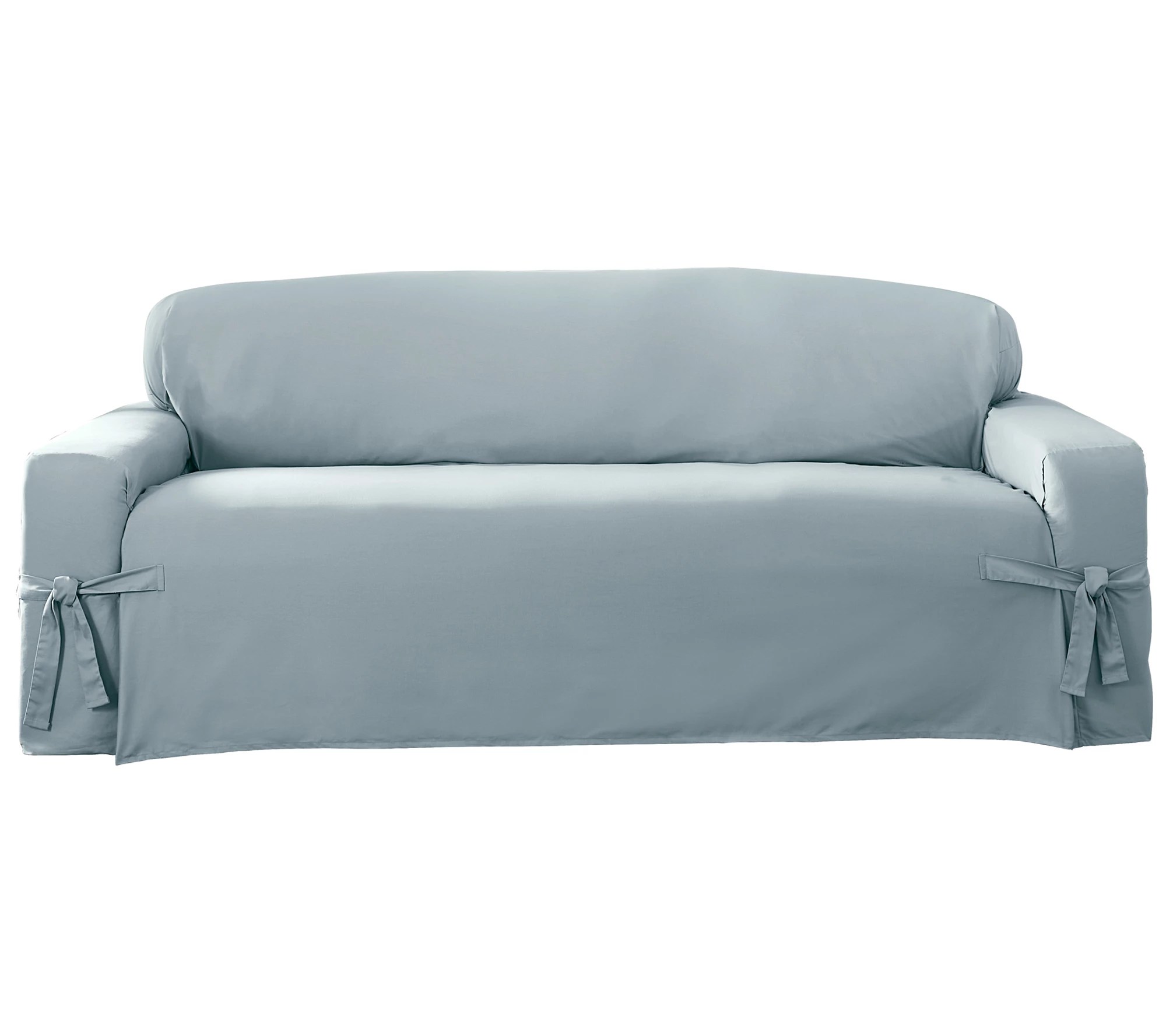 "As Is" Surefit Woven Relaxed Furniture Slipcover Sofa