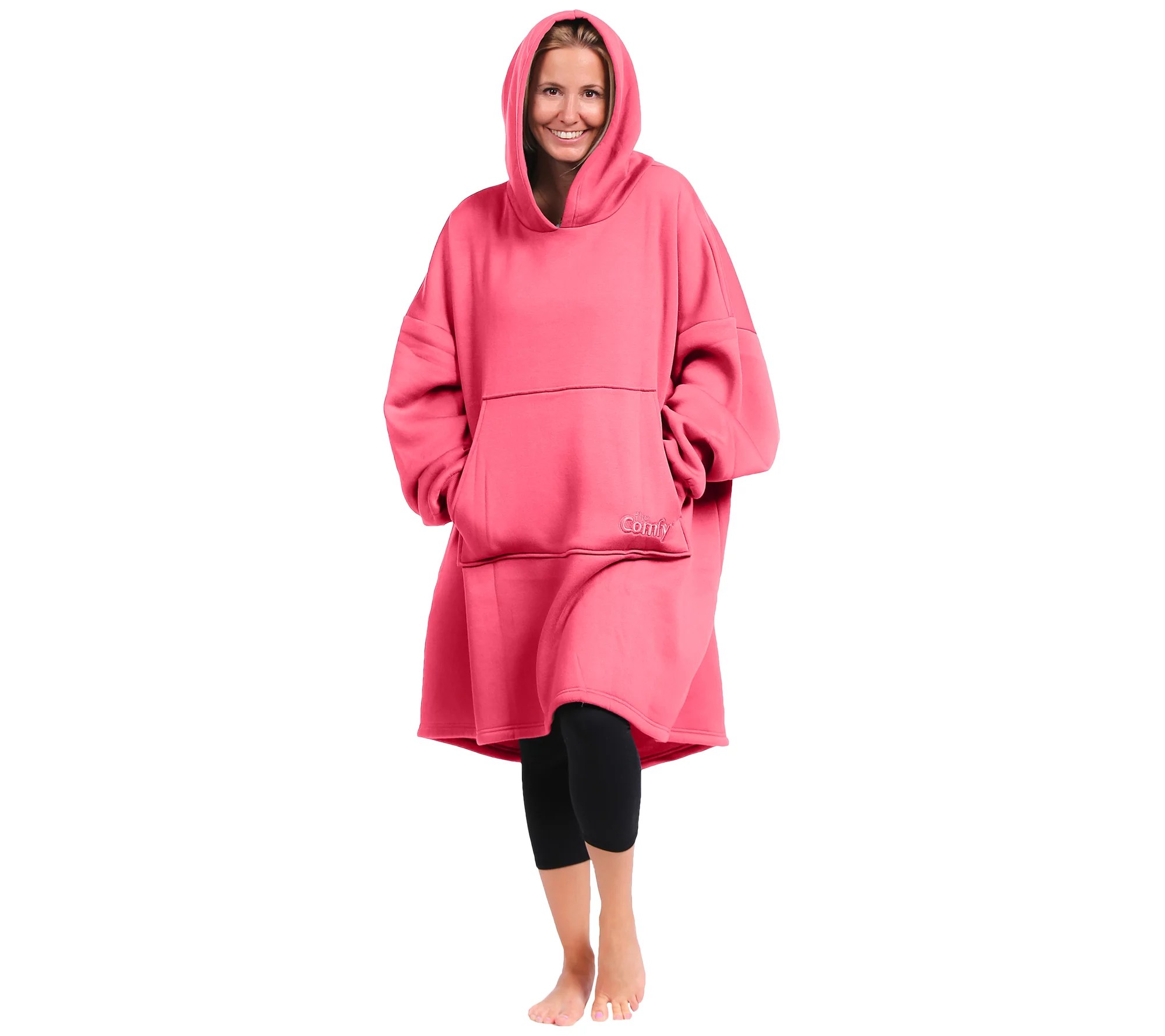 "As Is" The Comfy Hoodie Oversized Knit Sweatshirt