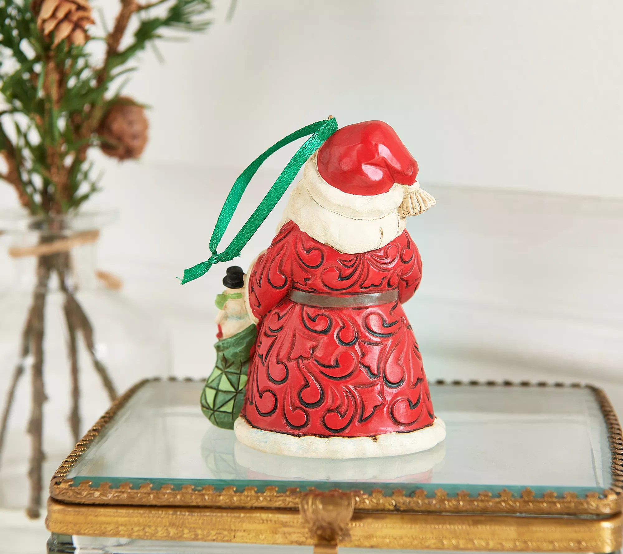 Jim Shore Worldwide Event Santa Ornament