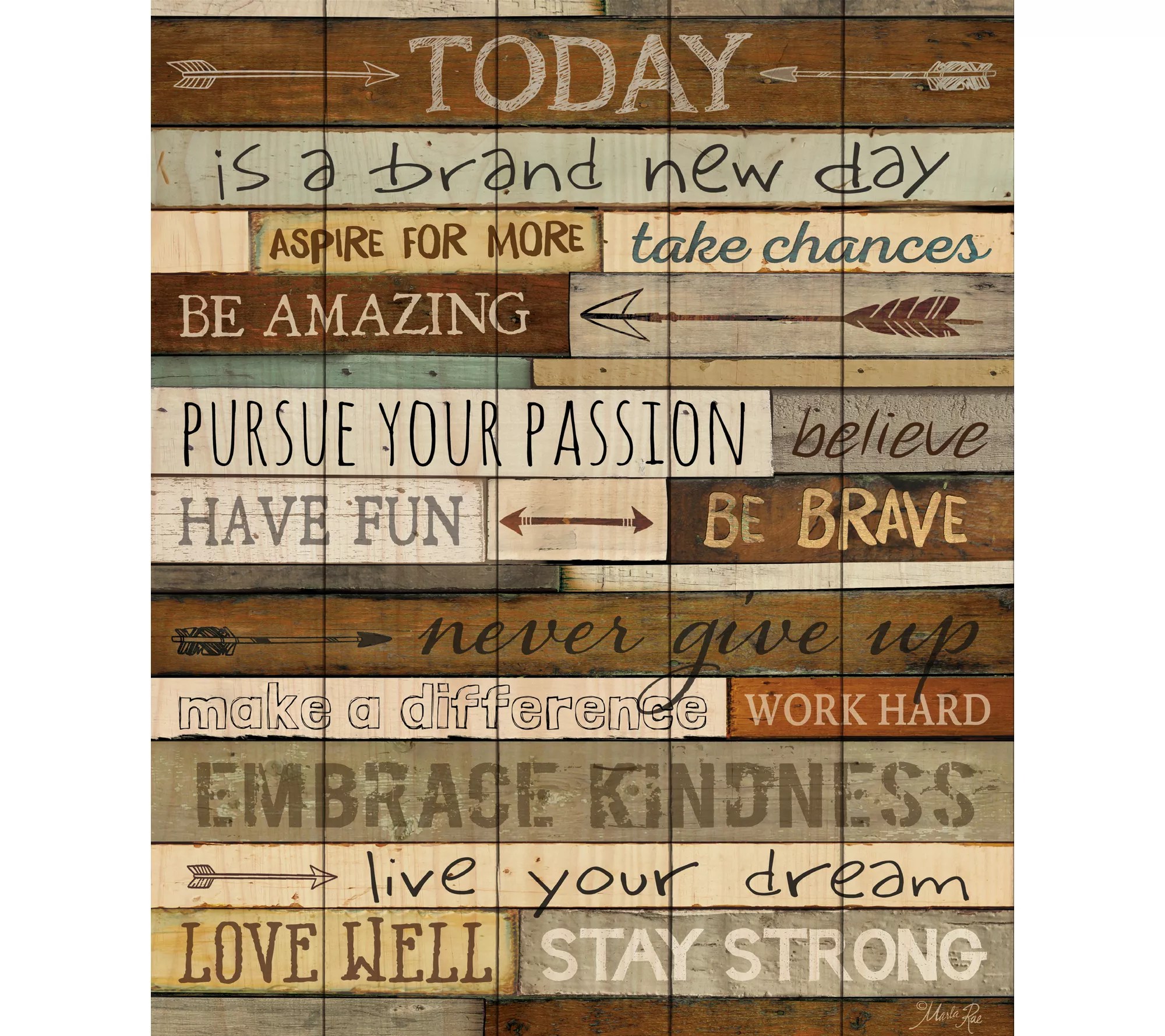 Today is a Brand New Day Wall Art