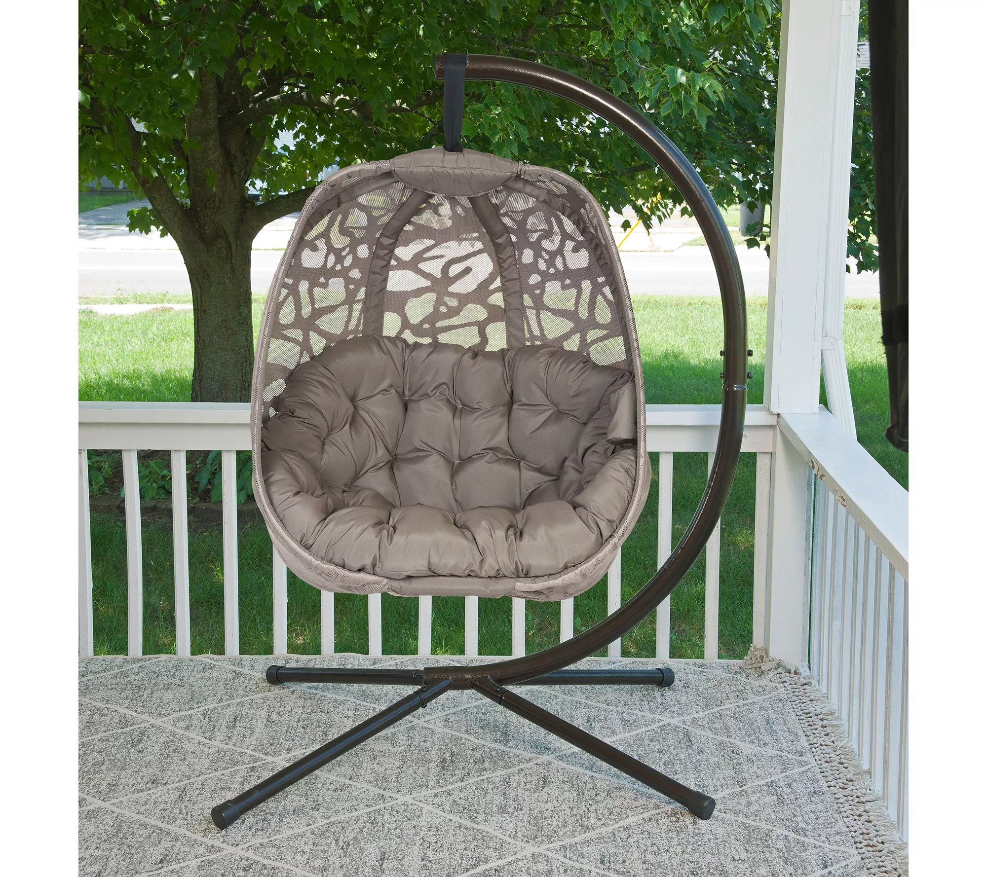 Hanging Egg Patio Chair Branch by Flower House