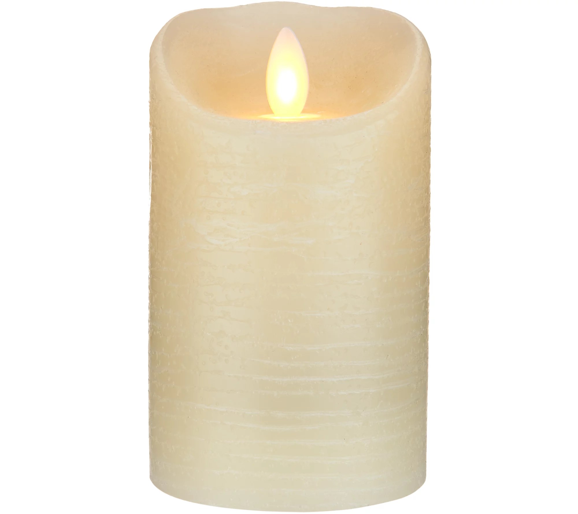 Set of 3 Mirage Rustic Pillars w/ Gift Bags by Candle Impressions