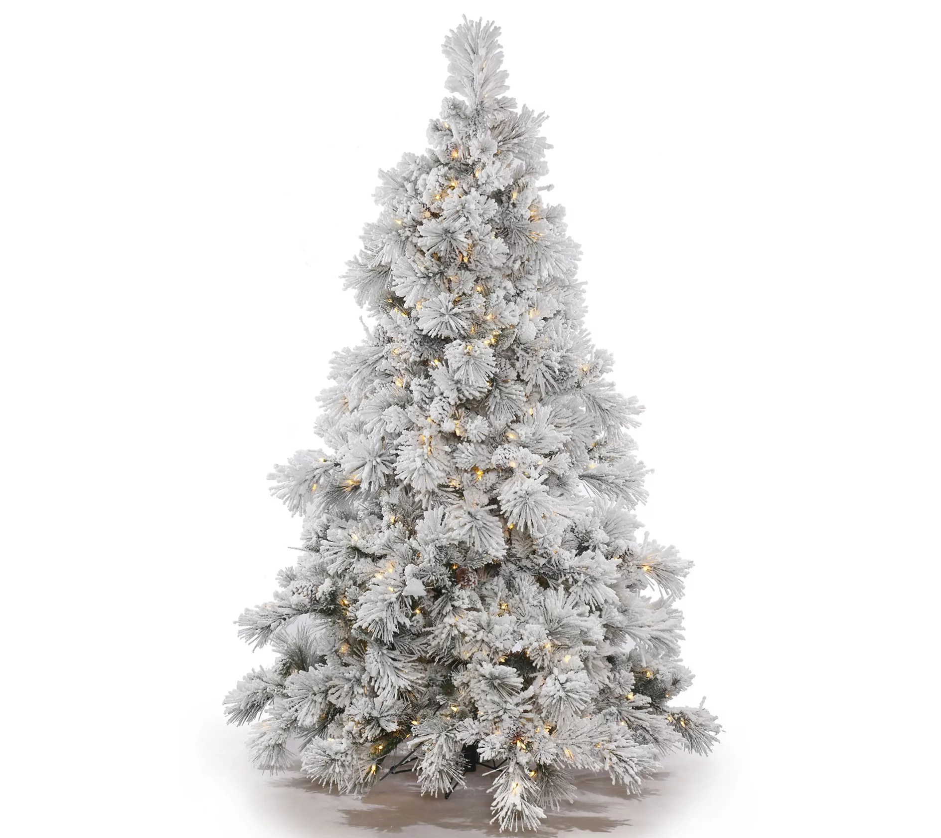 4.5' x 46" Flocked Alberta Tree by Vickerman