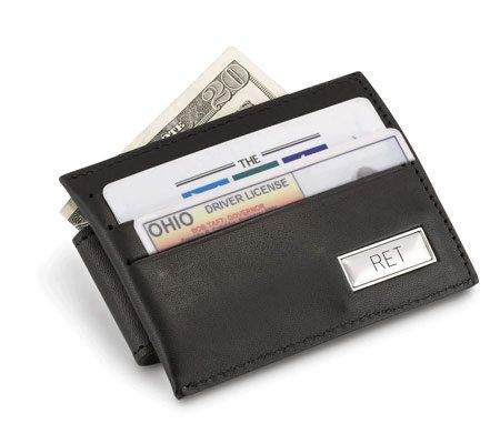 Things Remembered Personalized Money Clip/Credit Card Holder