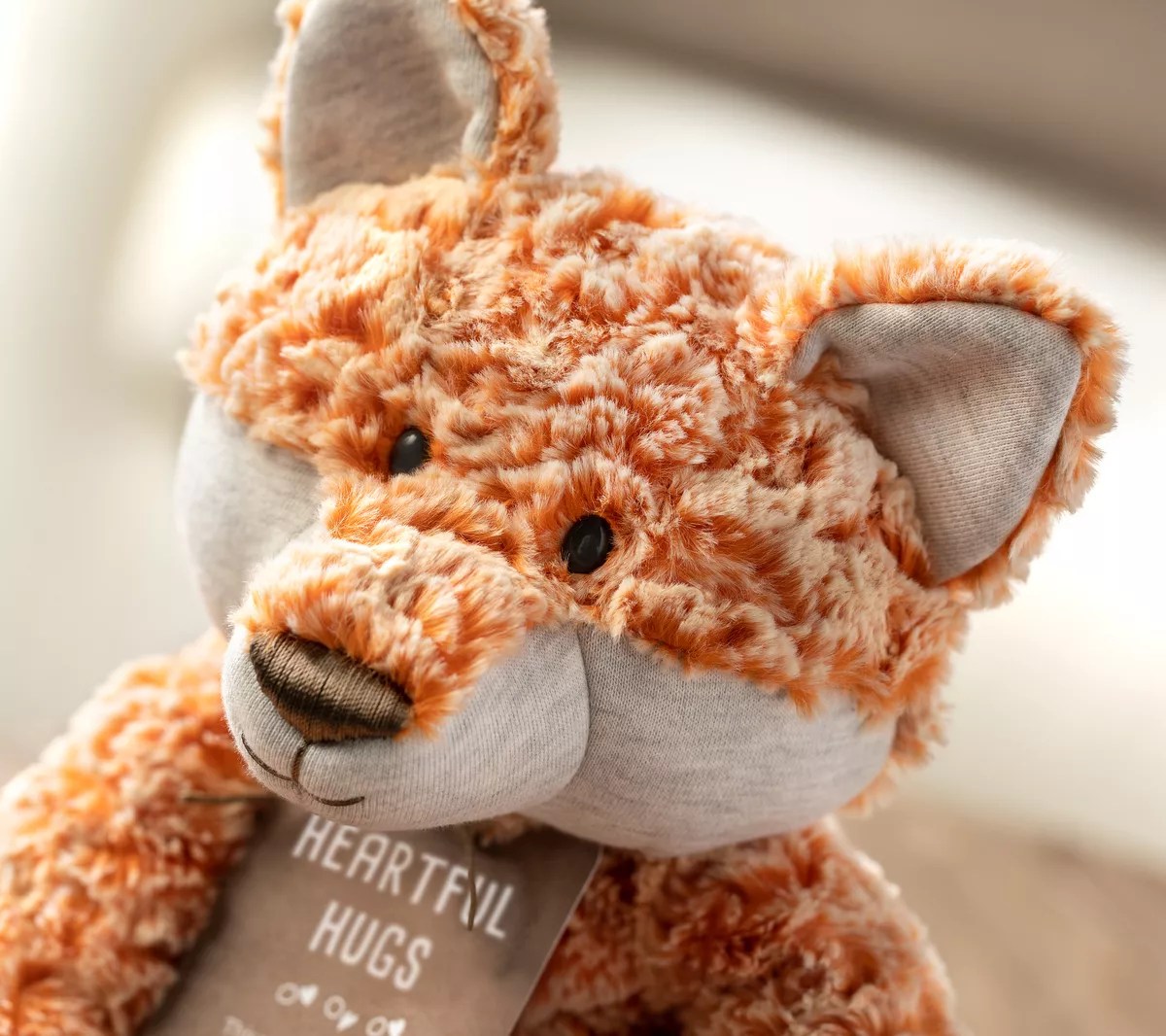 DEMDACO Heartful Hugs 17.5" Weighted Plush Animal