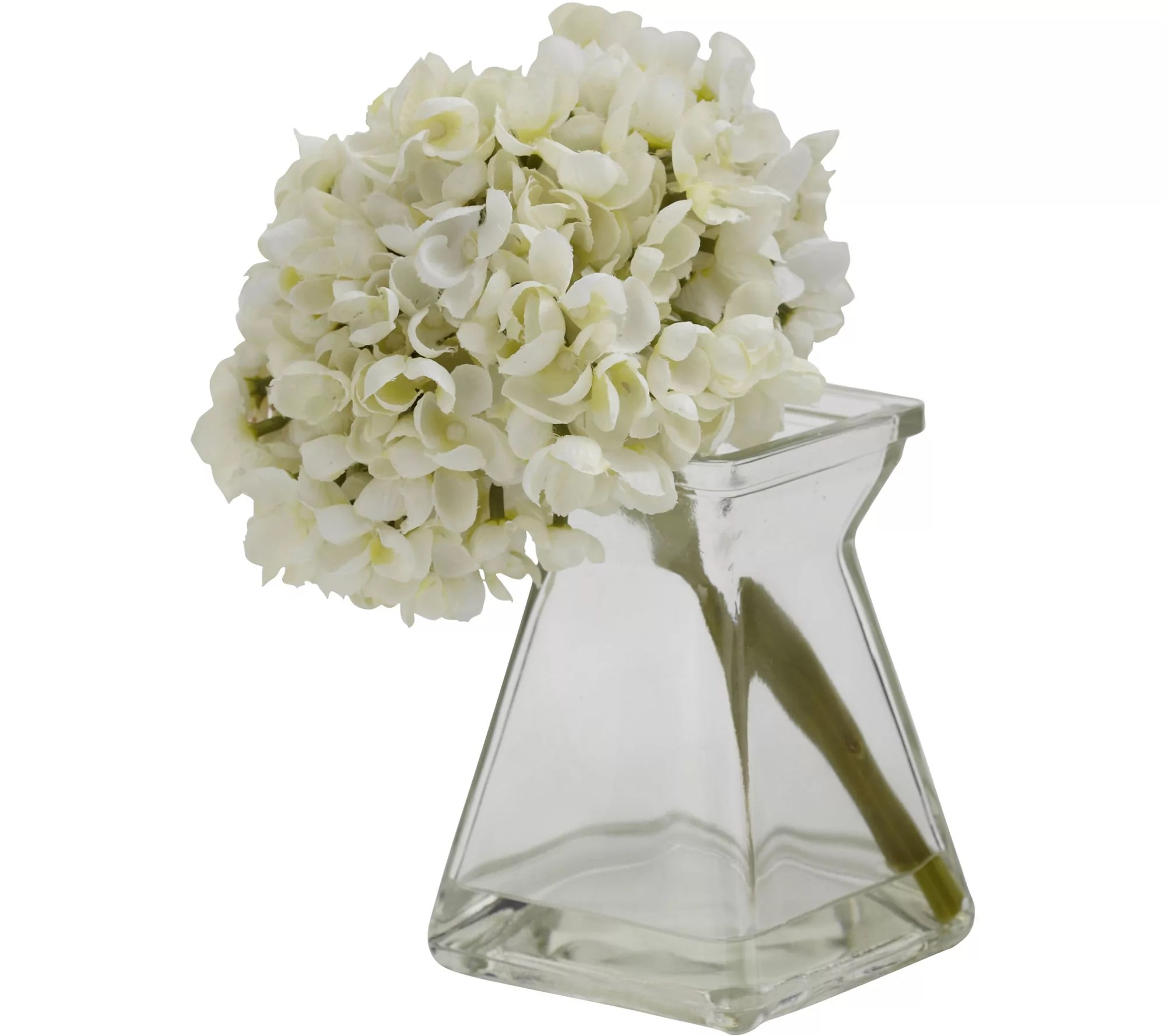 Set of 3 Hydrangeas in Vases by Nearly Natural