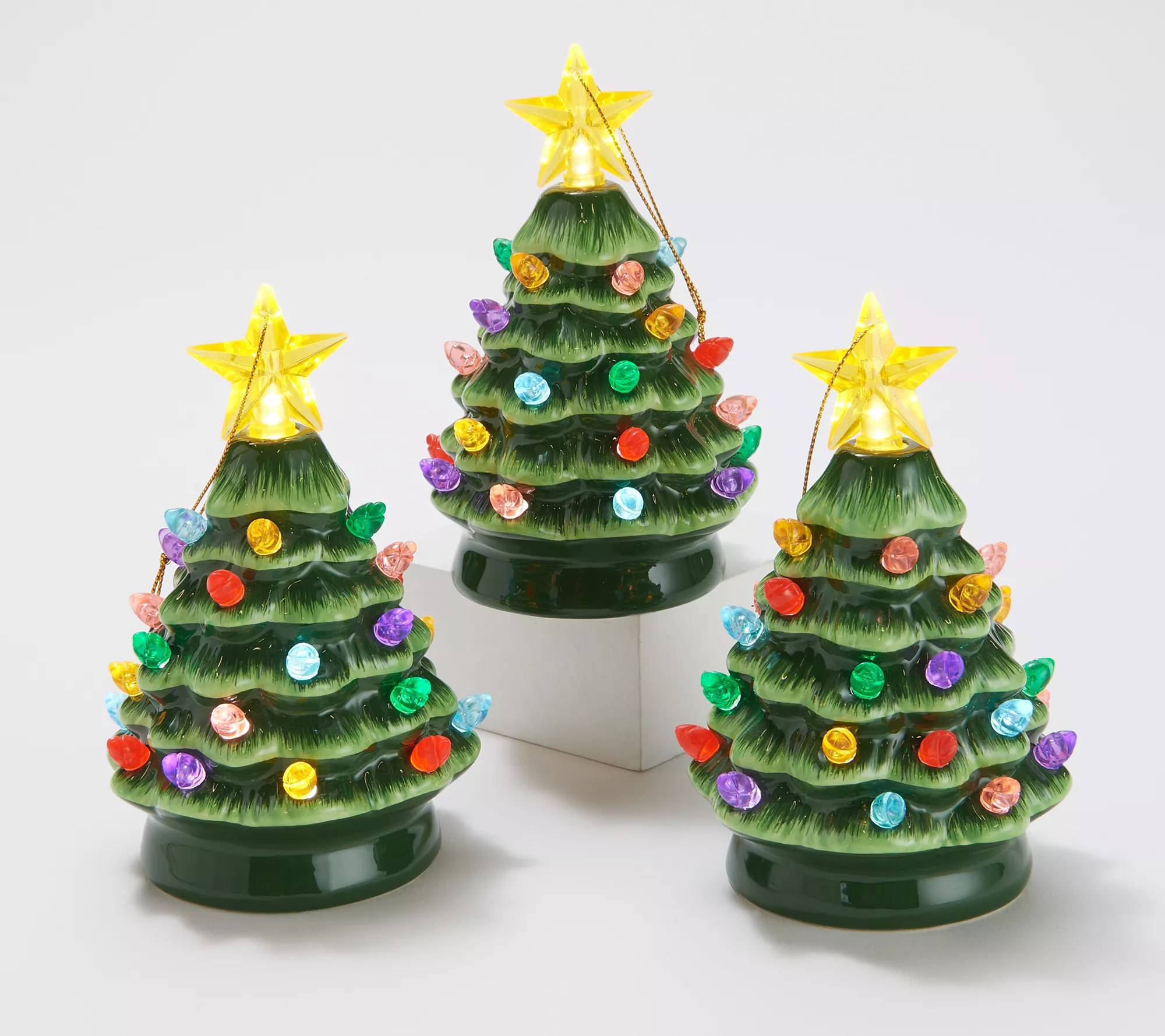 How To Glue Lights On Ceramic Christmas Tree