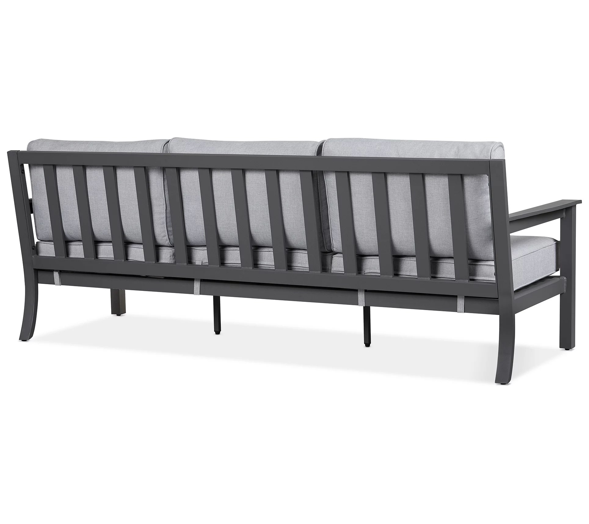 Real Flame Ortun ThreeSeat Outdoor Sofa with Cushions