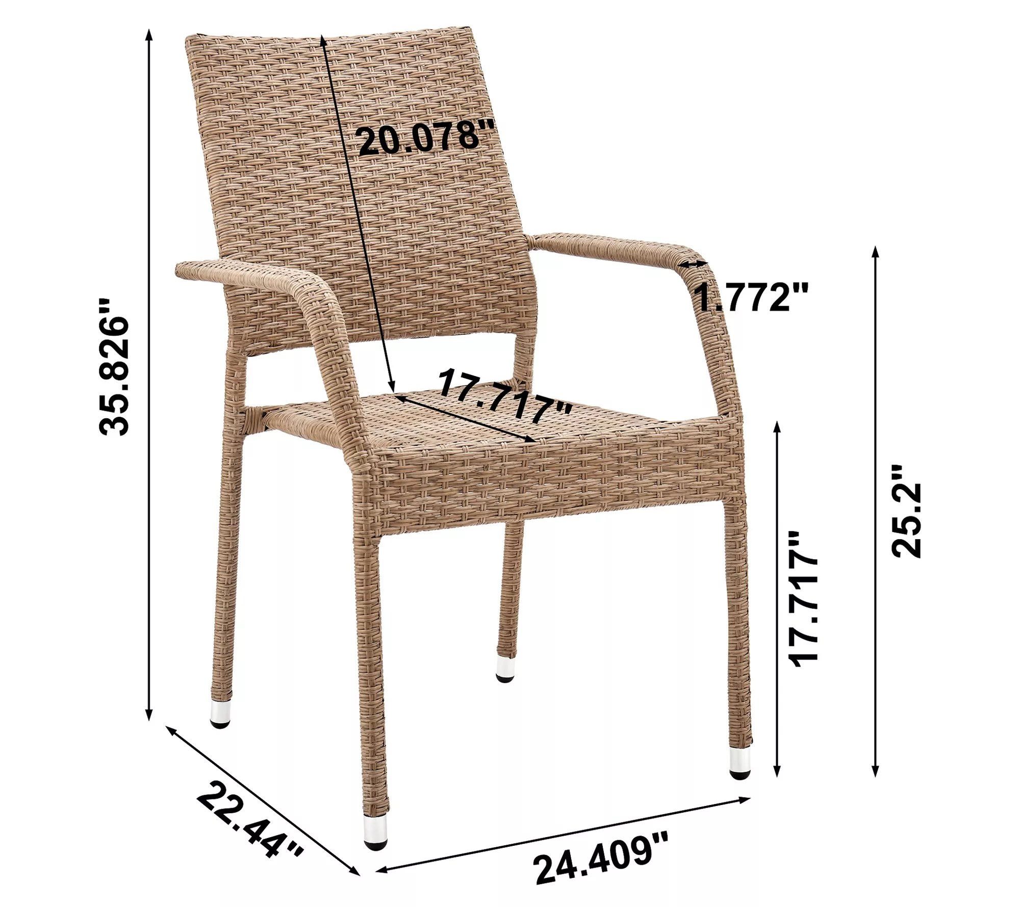Genoa Patio Dining Armchair