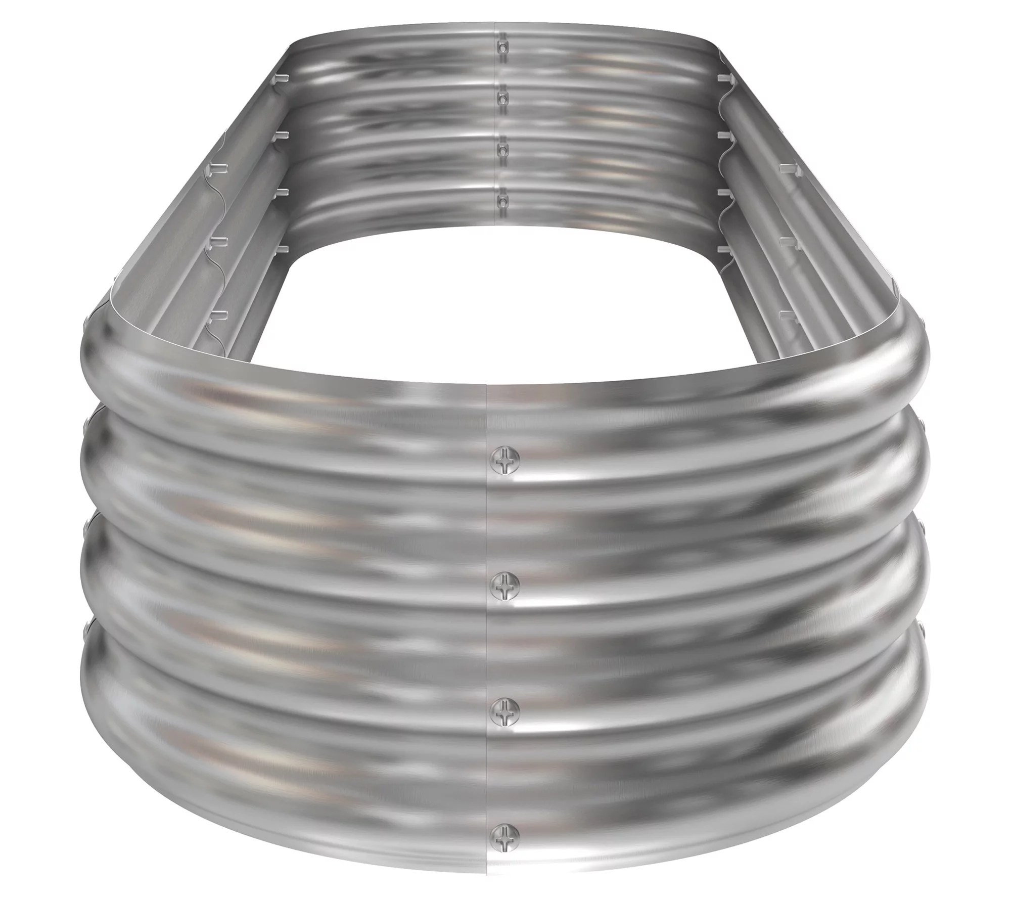 Galvanized Raised Garden Bed Planter Box