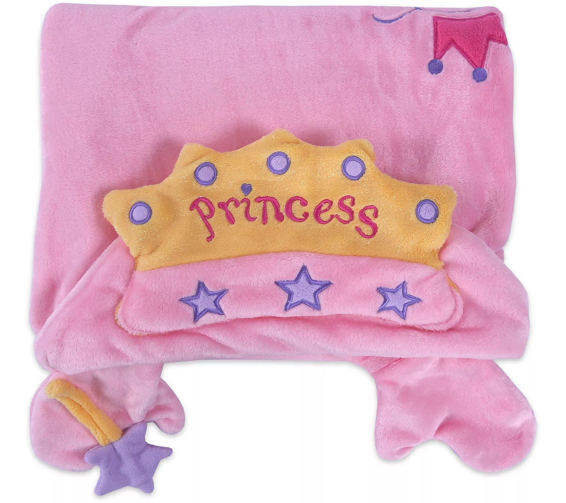 Berkshire Blanket Cuddly Buddy Plush Hooded Character Throw