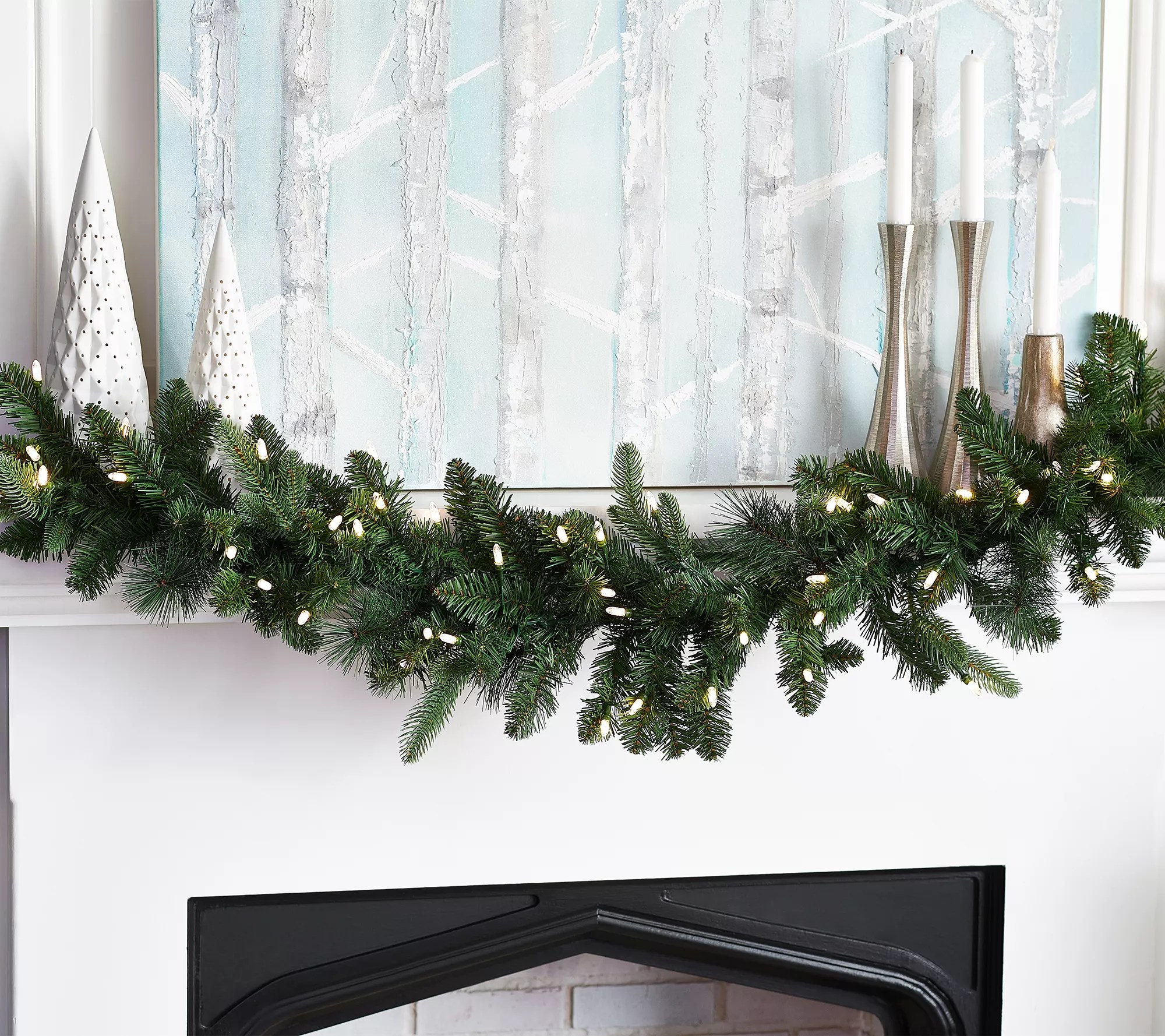 Qvc Christmas Garland With Lights 2022 Christmas 2022 Update