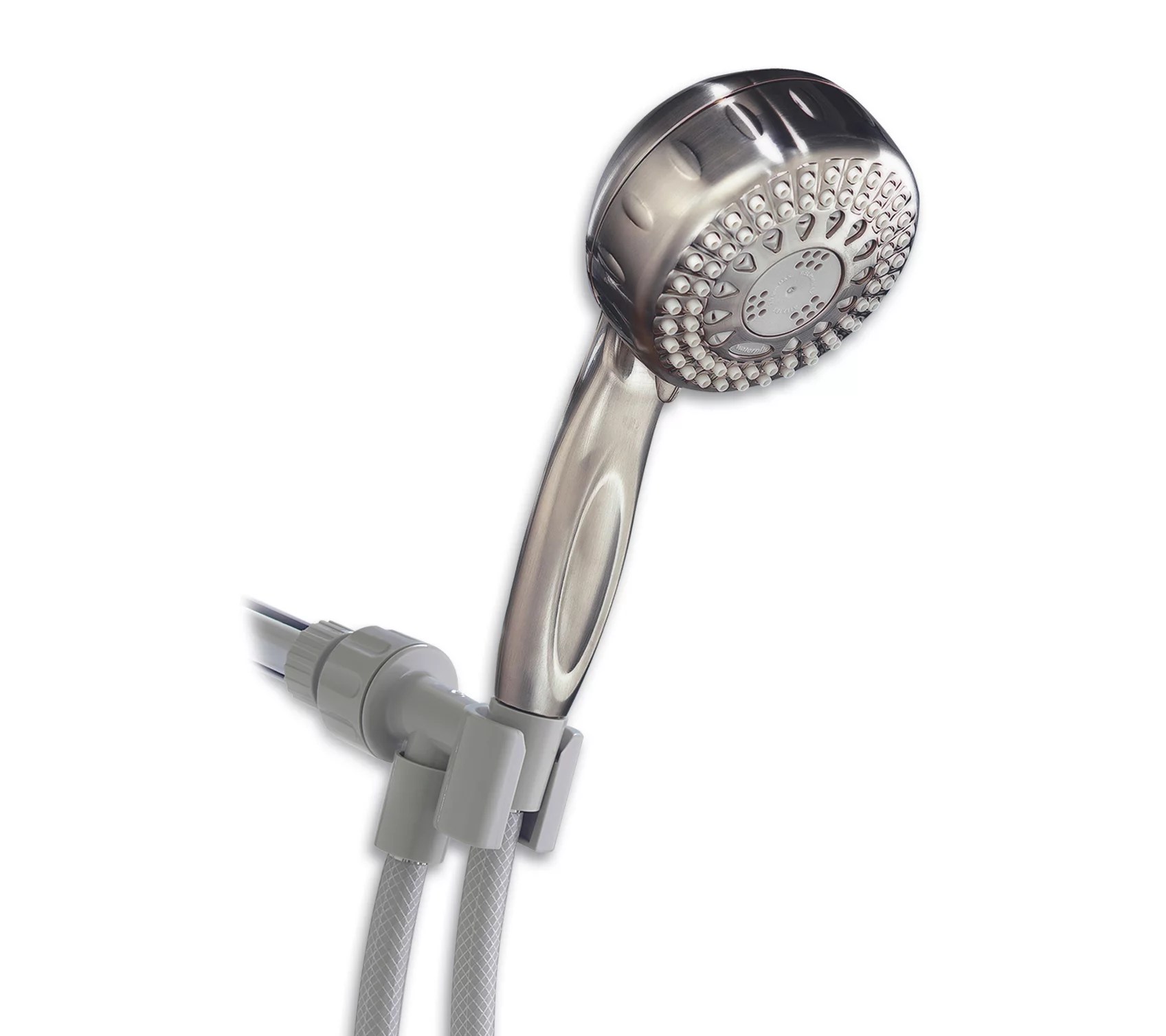 Waterpik Handheld/Fixed 5Mode Showerhead, Brushed Nickel