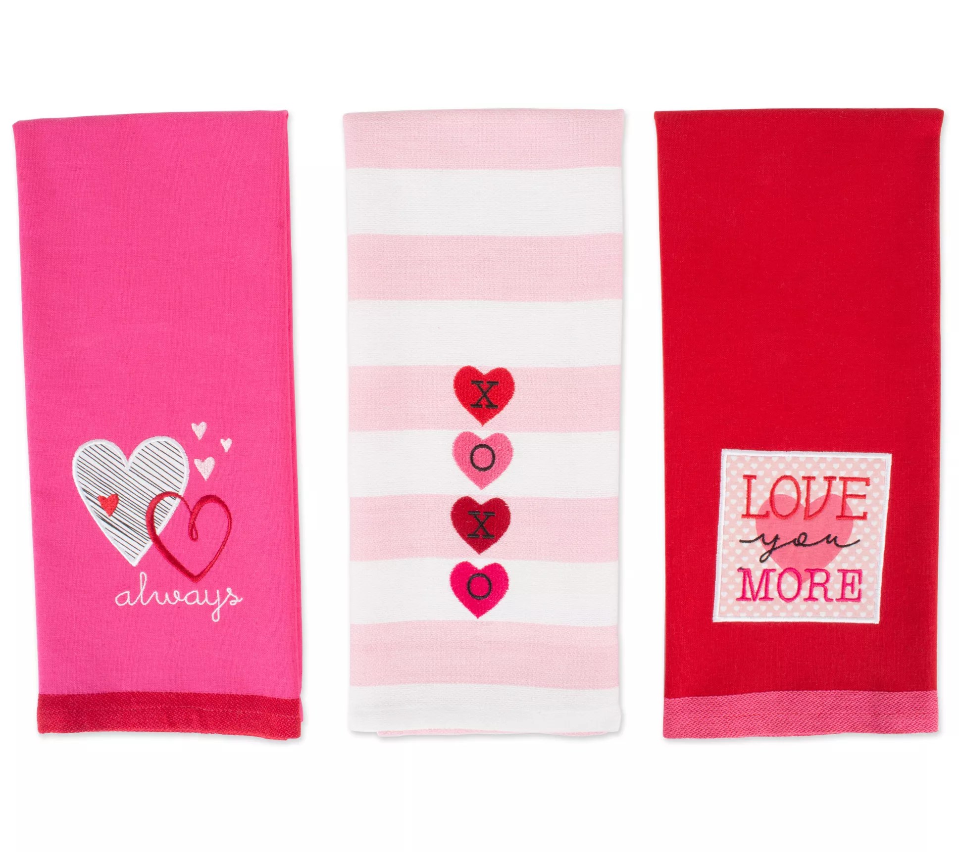 Design Imports 3Pack Valentine's Day Kitchen Towel Set