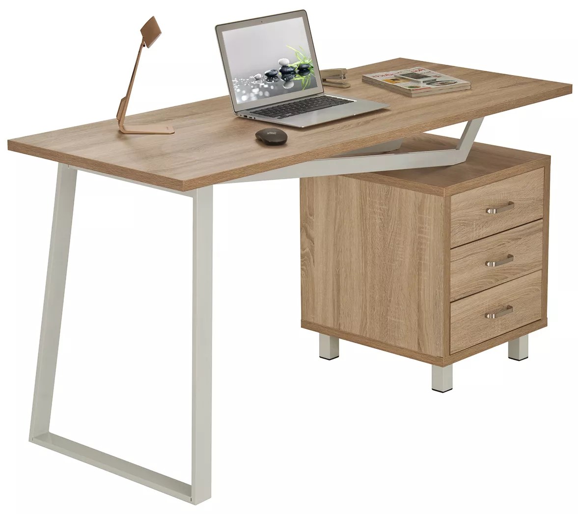 Techni Mobili Modern Computer Desk Techni Mobili Modern Design Computer Desk withStorage