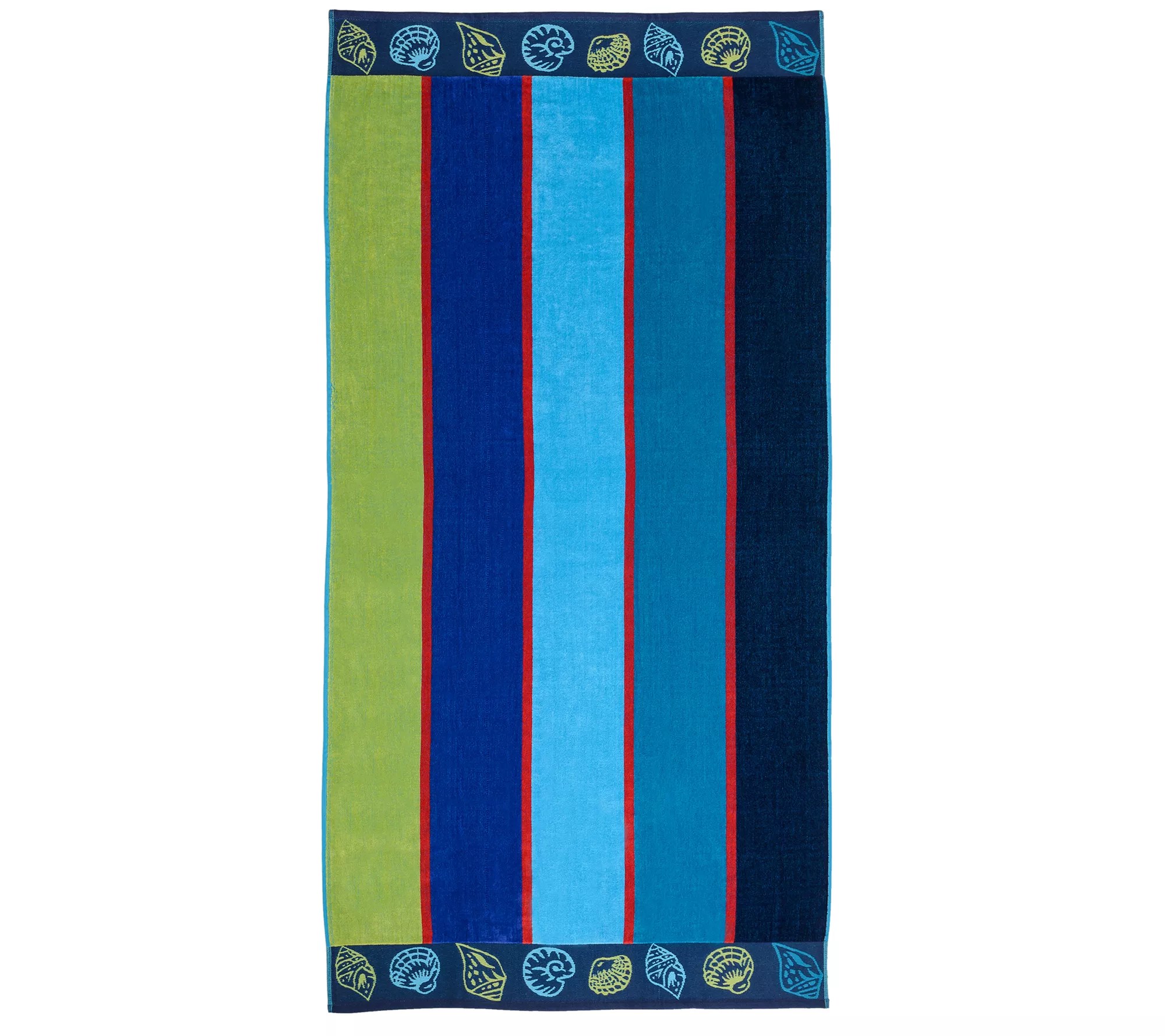 Superior Oversized Cotton Absorbent Seashell Beach Towel