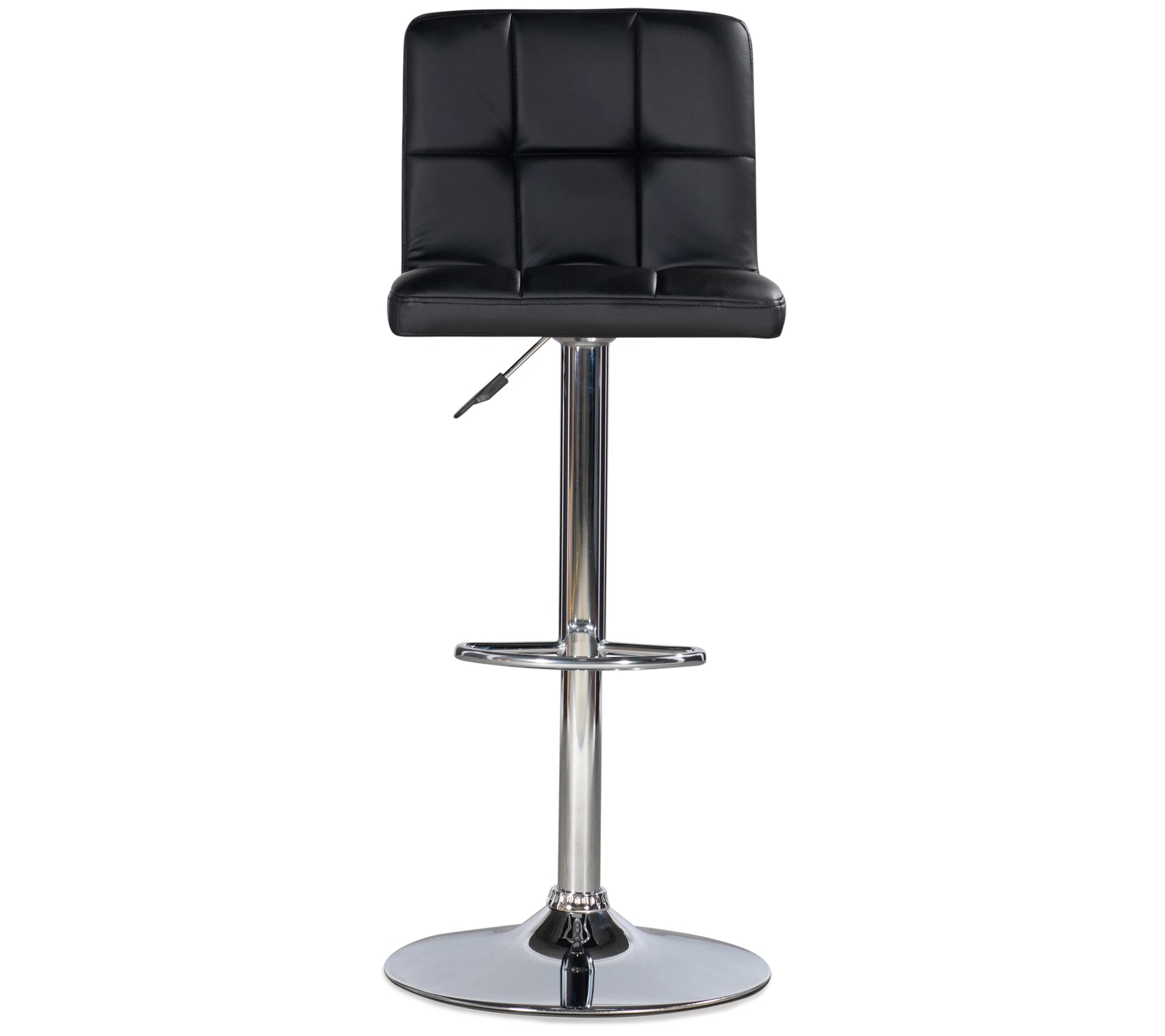 Powell Home Fashion Hazeldine Quilted Barstool,Black