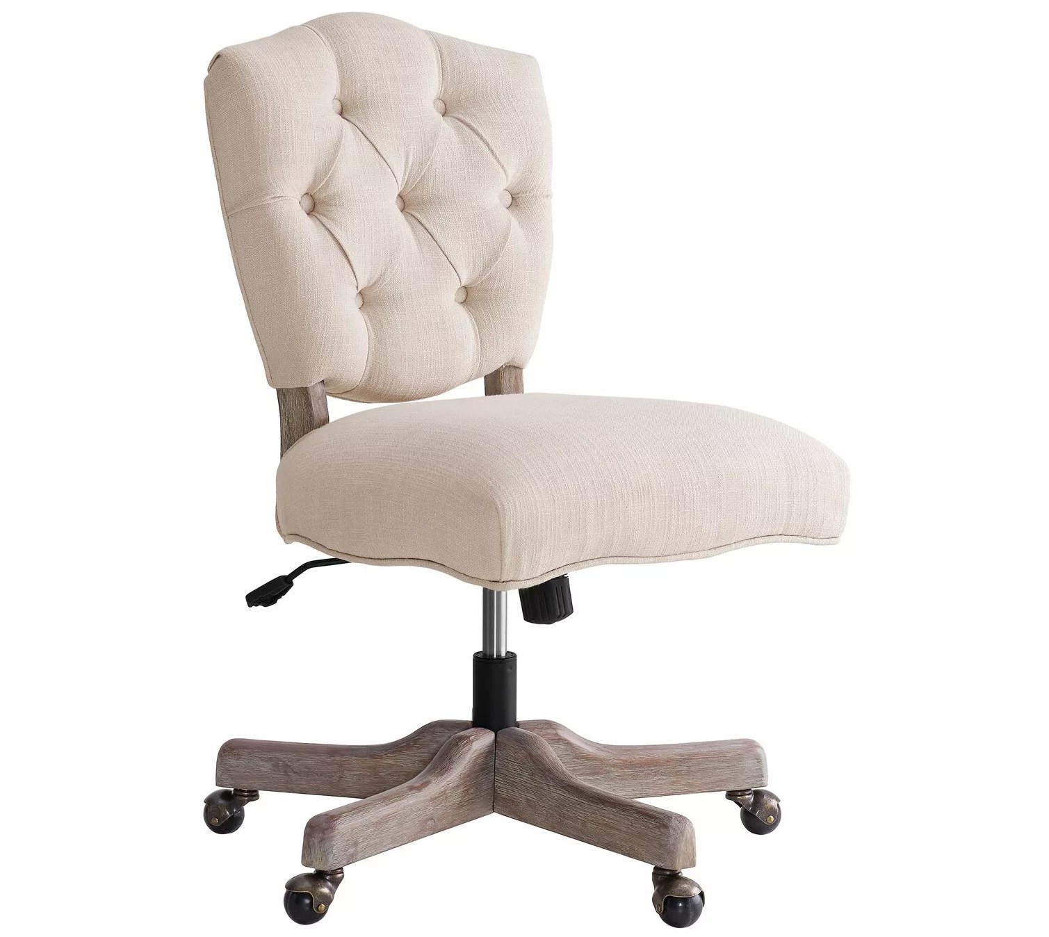 Linon Home Katie Natural Office Chair