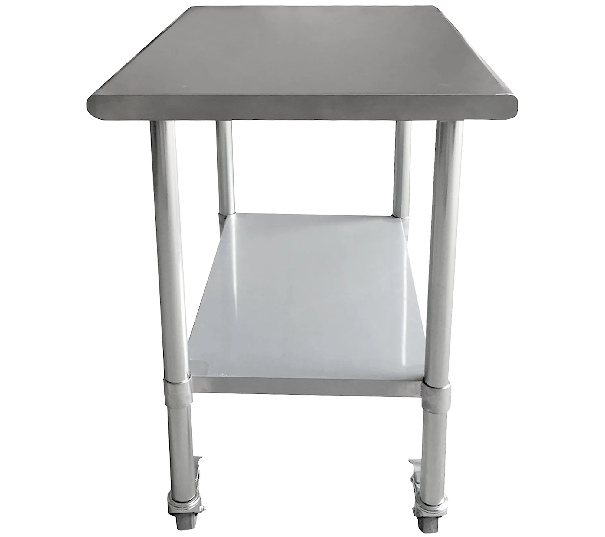 Sportsman Series Rolling Stainless Steel Work Table 24" x 36"