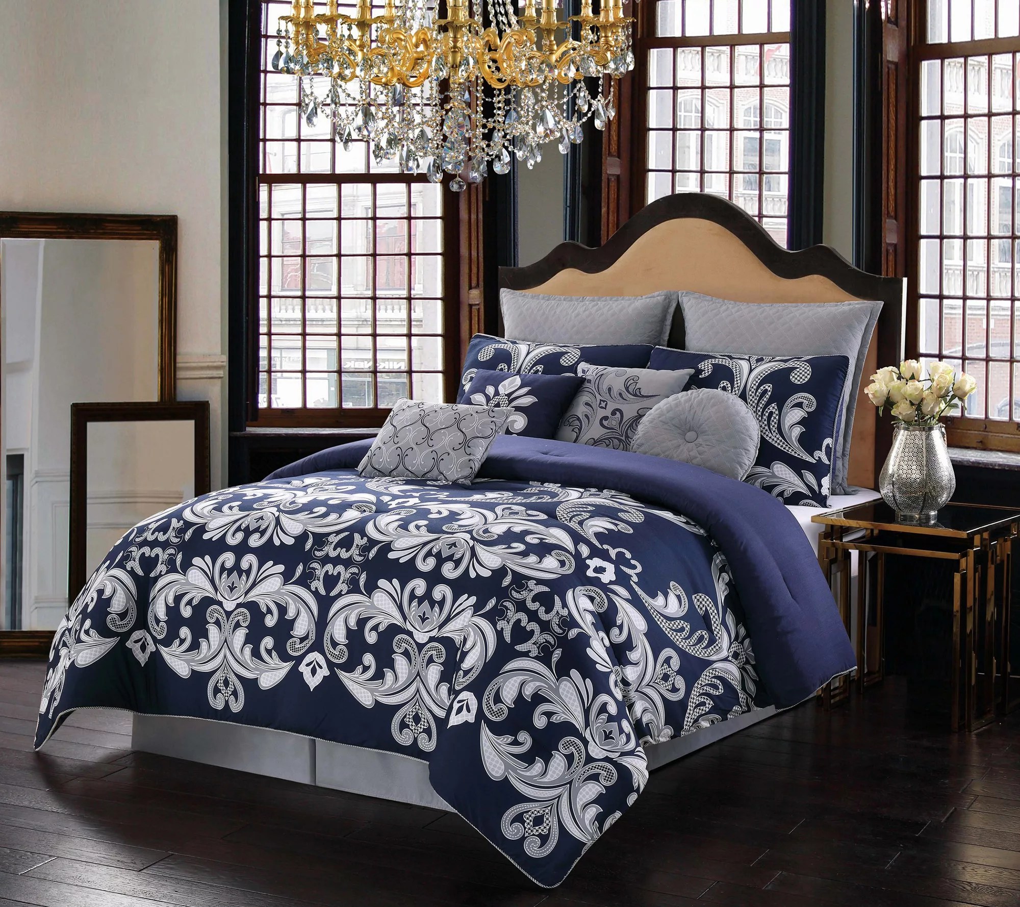 Style 212 Dolce King 10 Piece Comforter Set