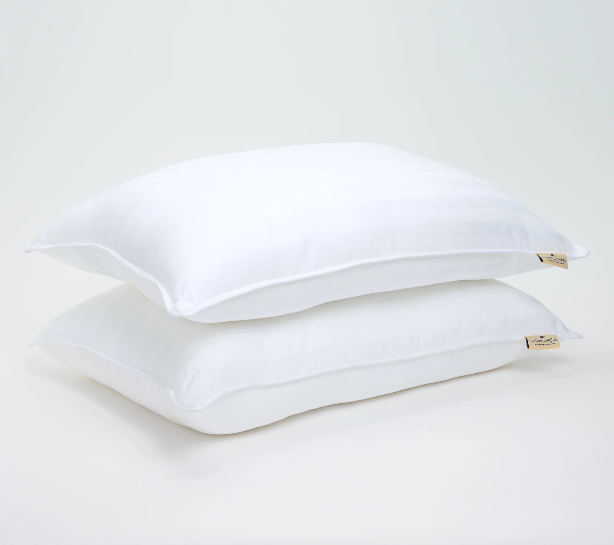 Northern Nights Set of 2 Luxury Queen Gel Pillows with Cooling