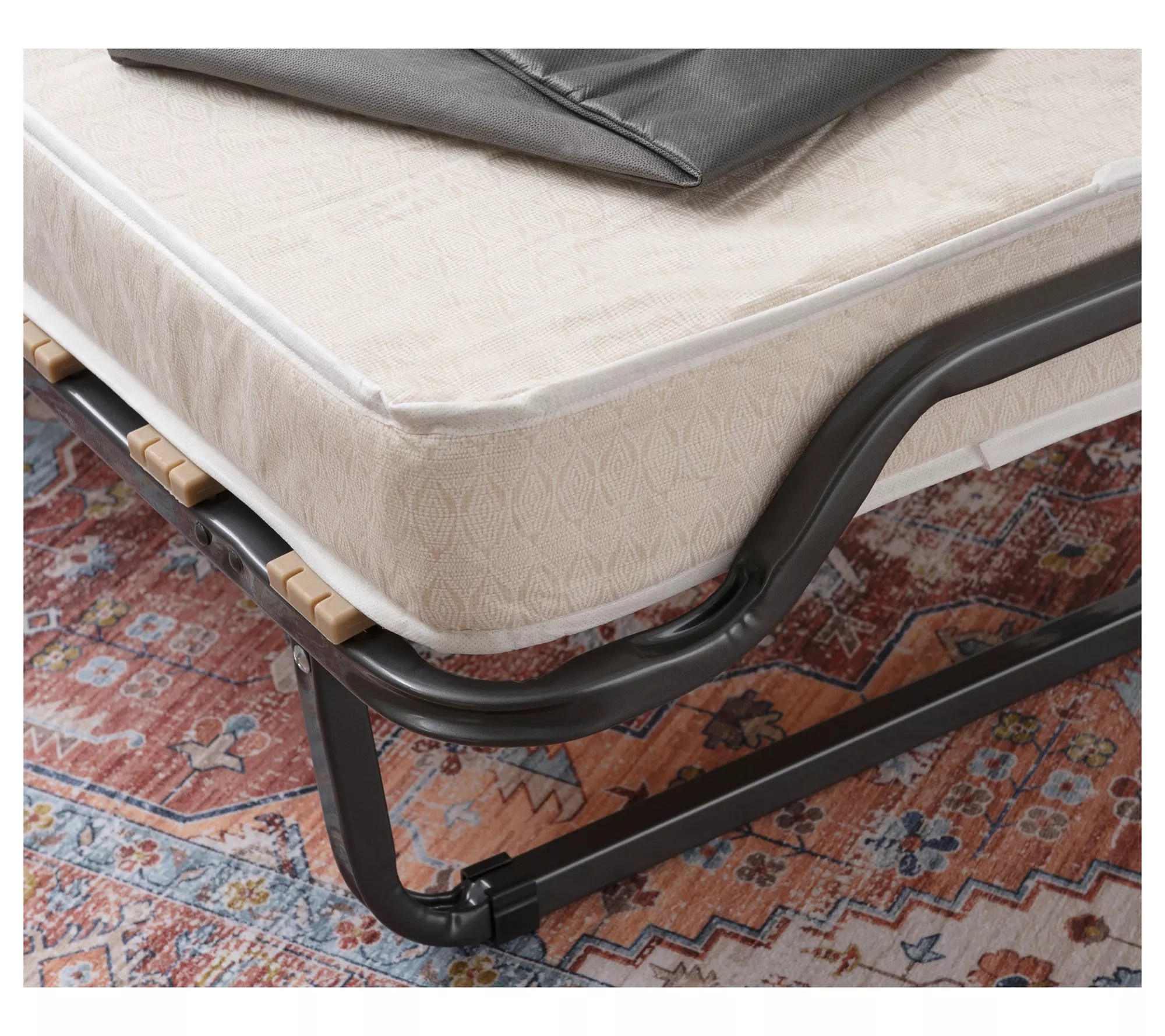 Linon Home Decor Twin Rollaway Folding Bed with Cover