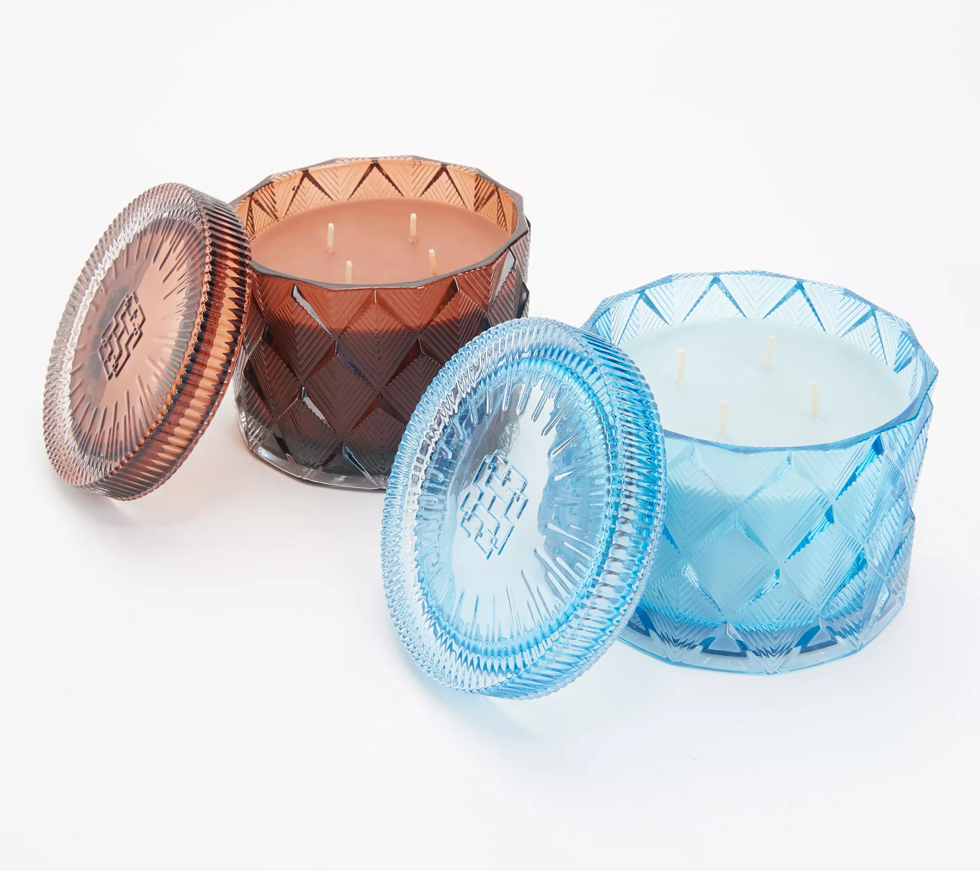 "As Is" HomeWorx by Harry Slatkin S/2 Winter 4Wick Candles