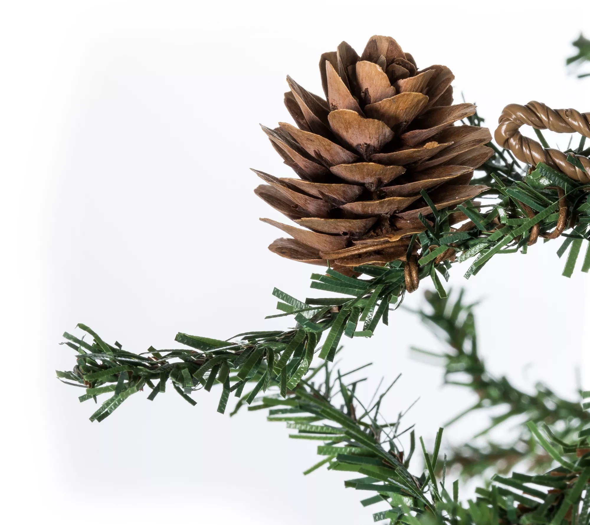 Vickerman 30" Carmel Pine Artificial Christmas Tree, Unlit