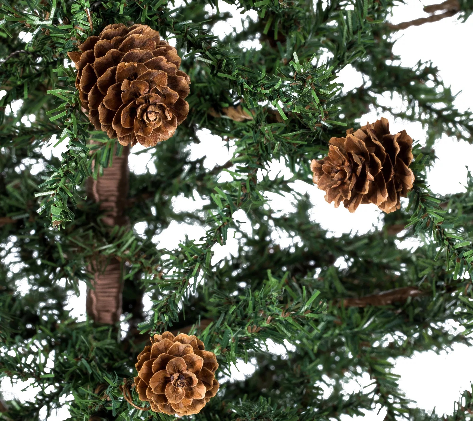 Vickerman 30" Carmel Pine Artificial Christmas Tree, Unlit