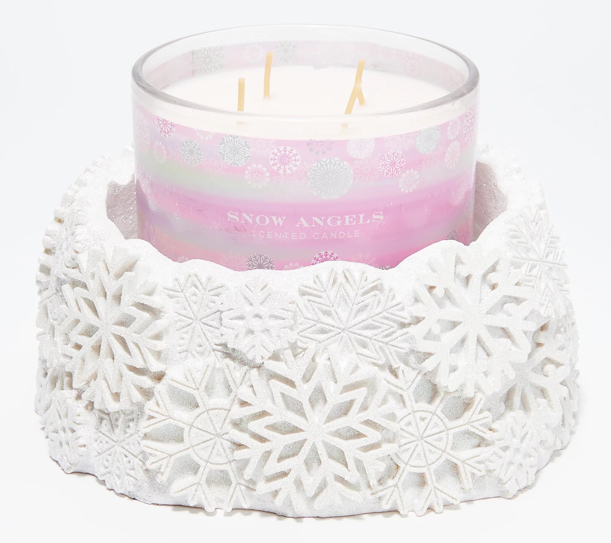 "As Is" HomeWorx by Harry Slatkin Winter Pedestal Candle