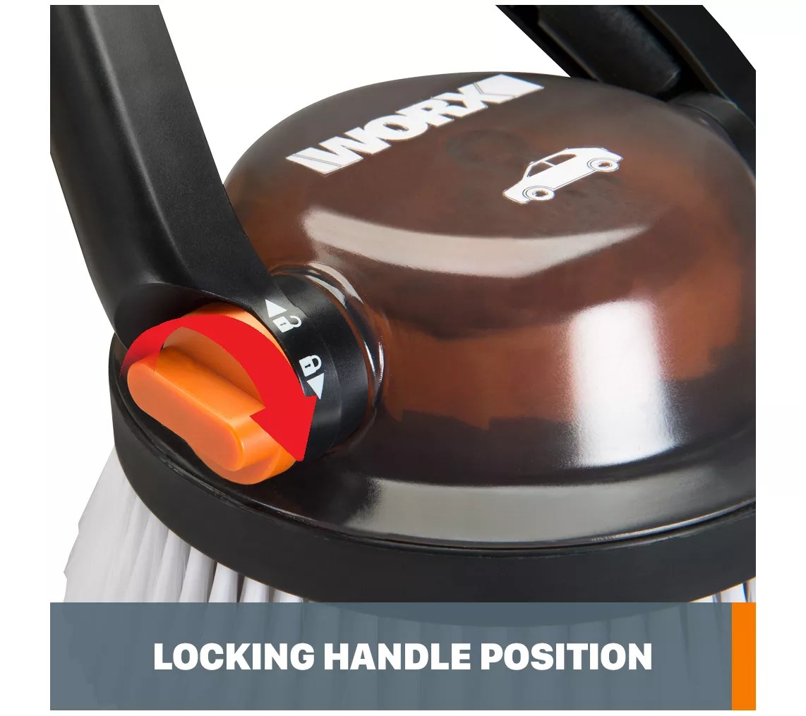 WORX Hydroshot Adjustable Automotive Power Scrubber (Soft)