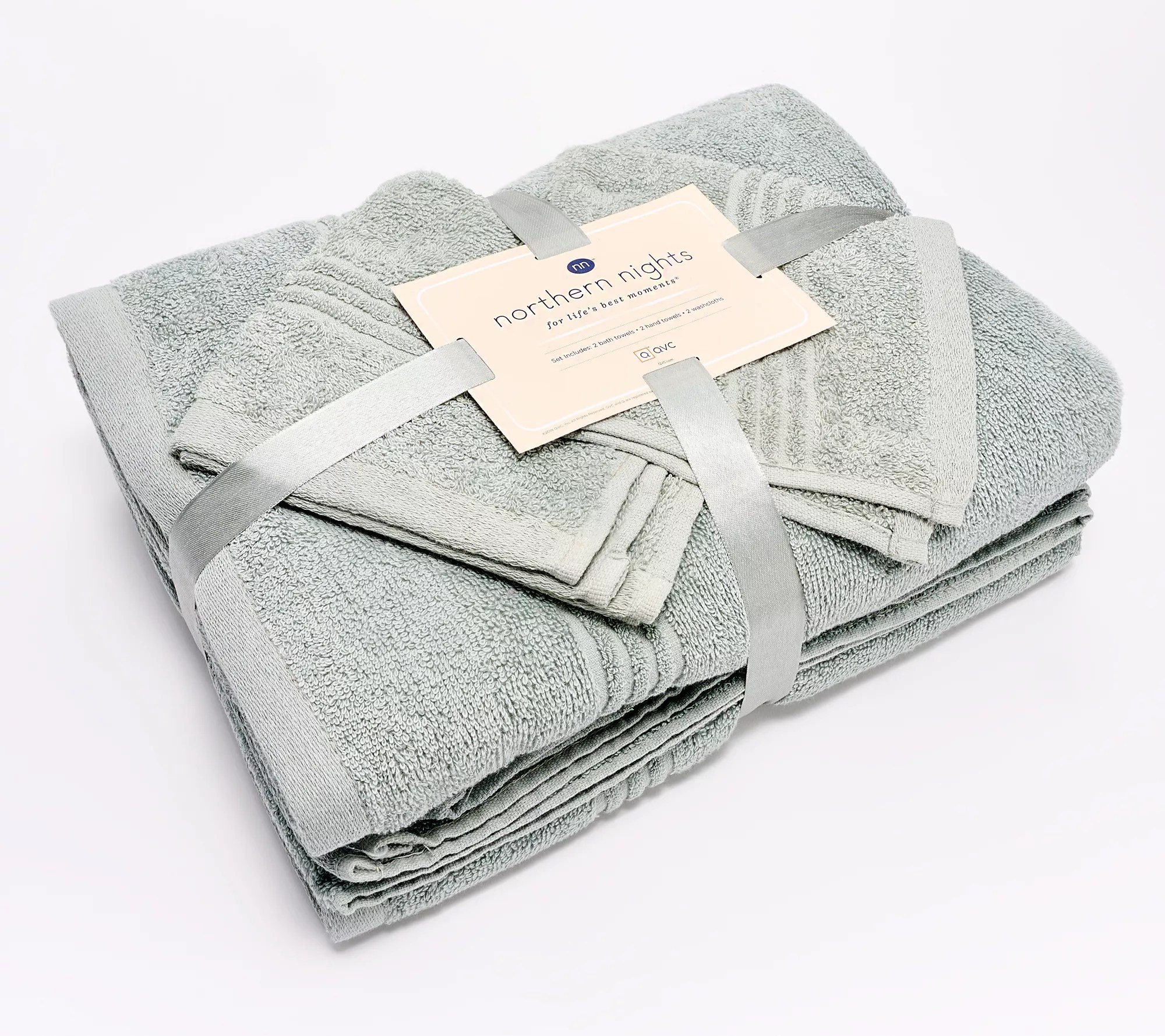 Northern Nights Egyptian Cotton 6pc Towel Set