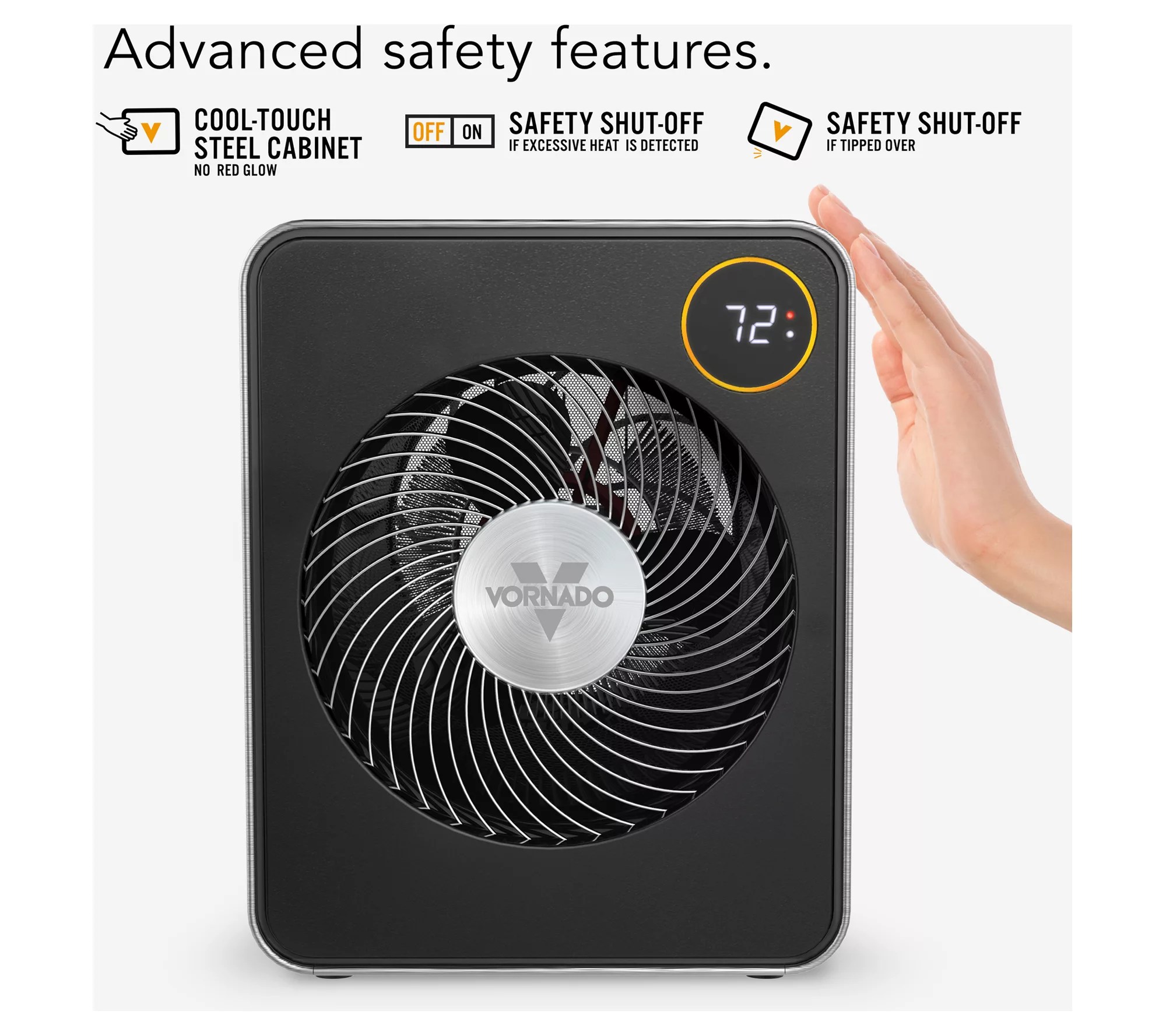 Vornado VMHi600 Metal Space Heater - QVC.com