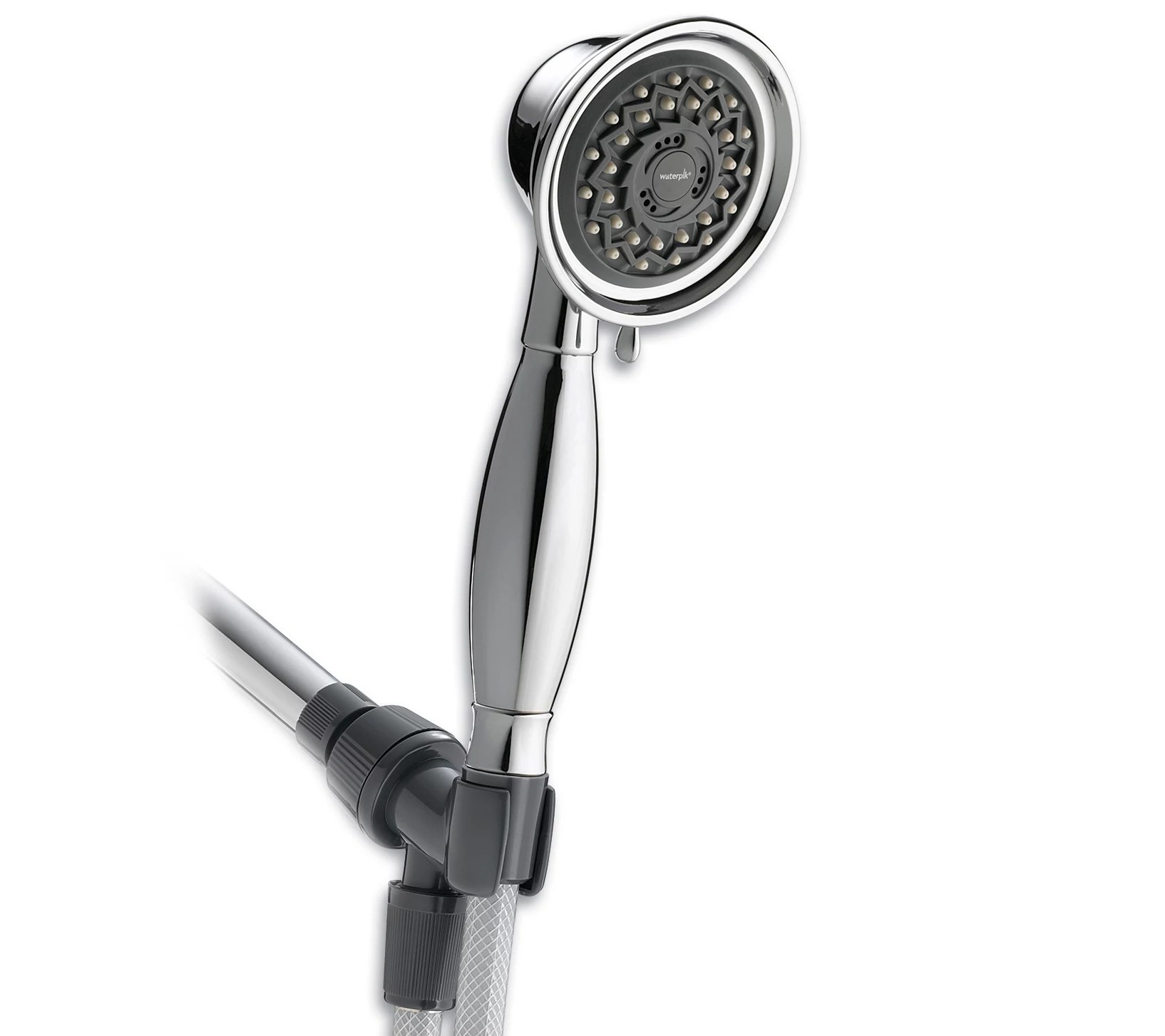 Waterpik Traditional Handheld 3Mode Showerhead, Chrome
