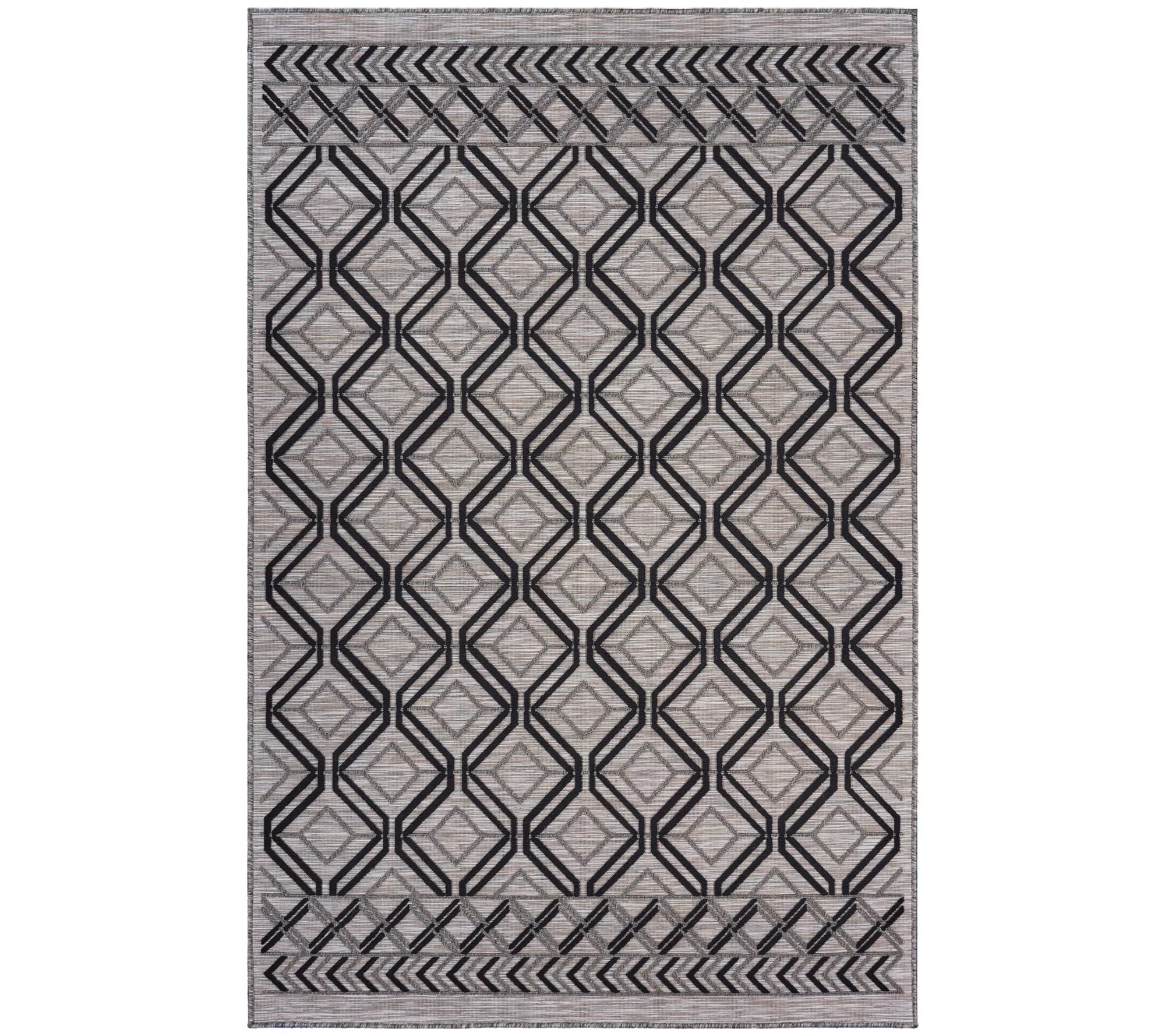 Ox Bay Geometric Daze Indoor/Outdoor Retreat Rug 7'9"x9'9"