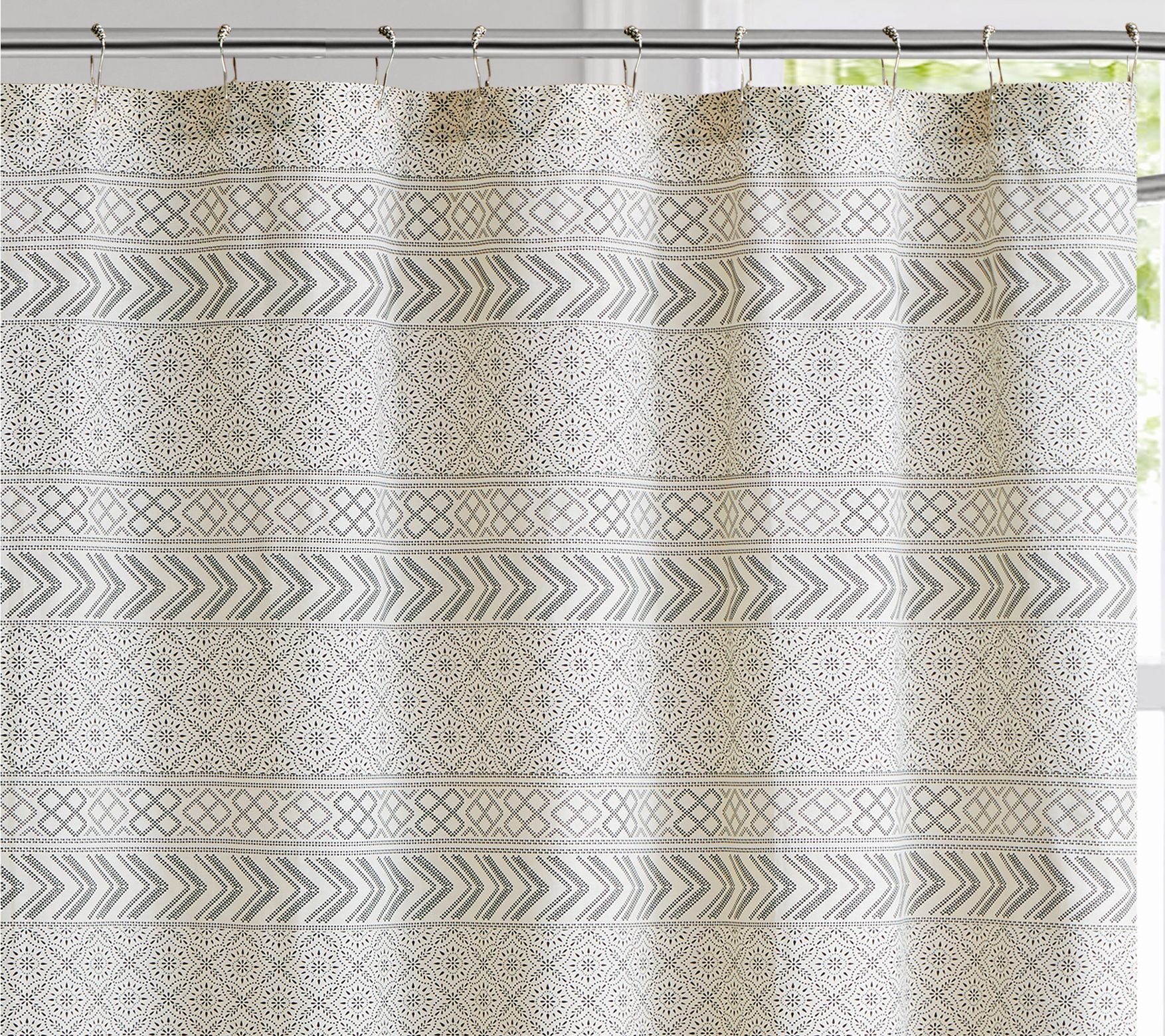 Brooklyn Loom Chase Shower Curtain