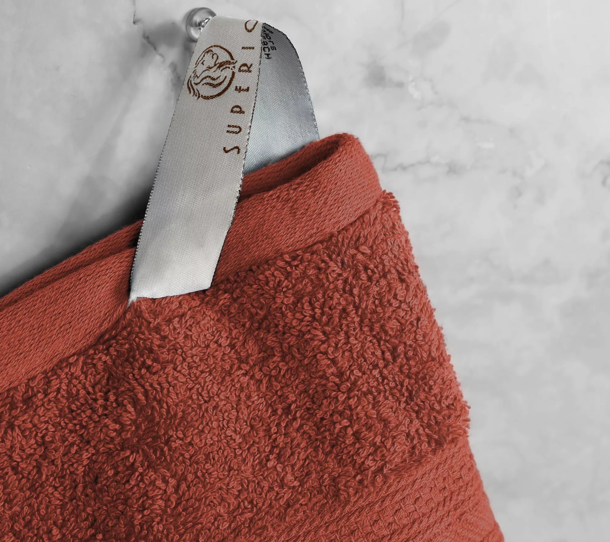 Superior Egyptian Cotton 6Piece Solid Absorbent Towel Set