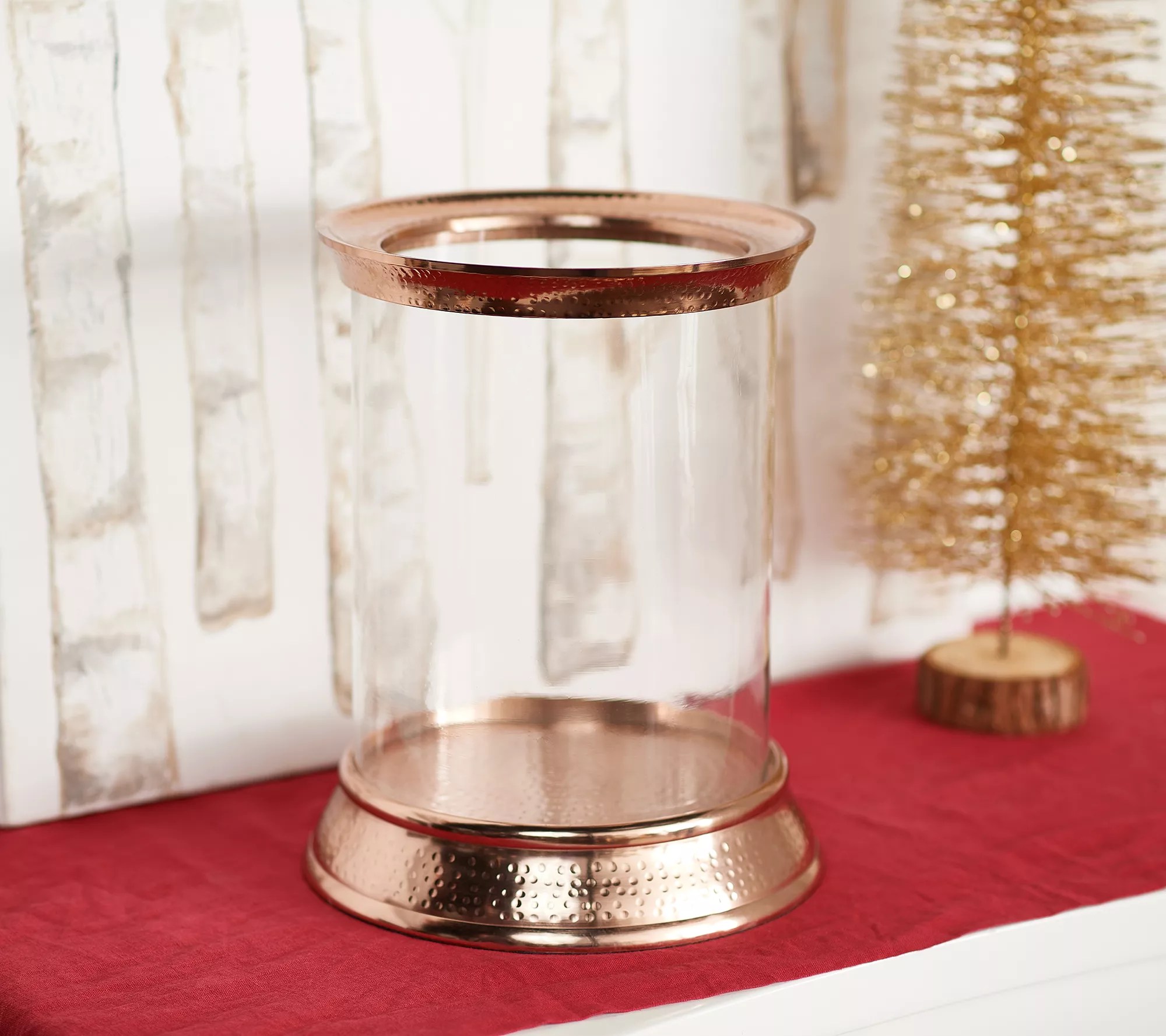 Simply Stunning Hammered Hurricane by Janine Graff