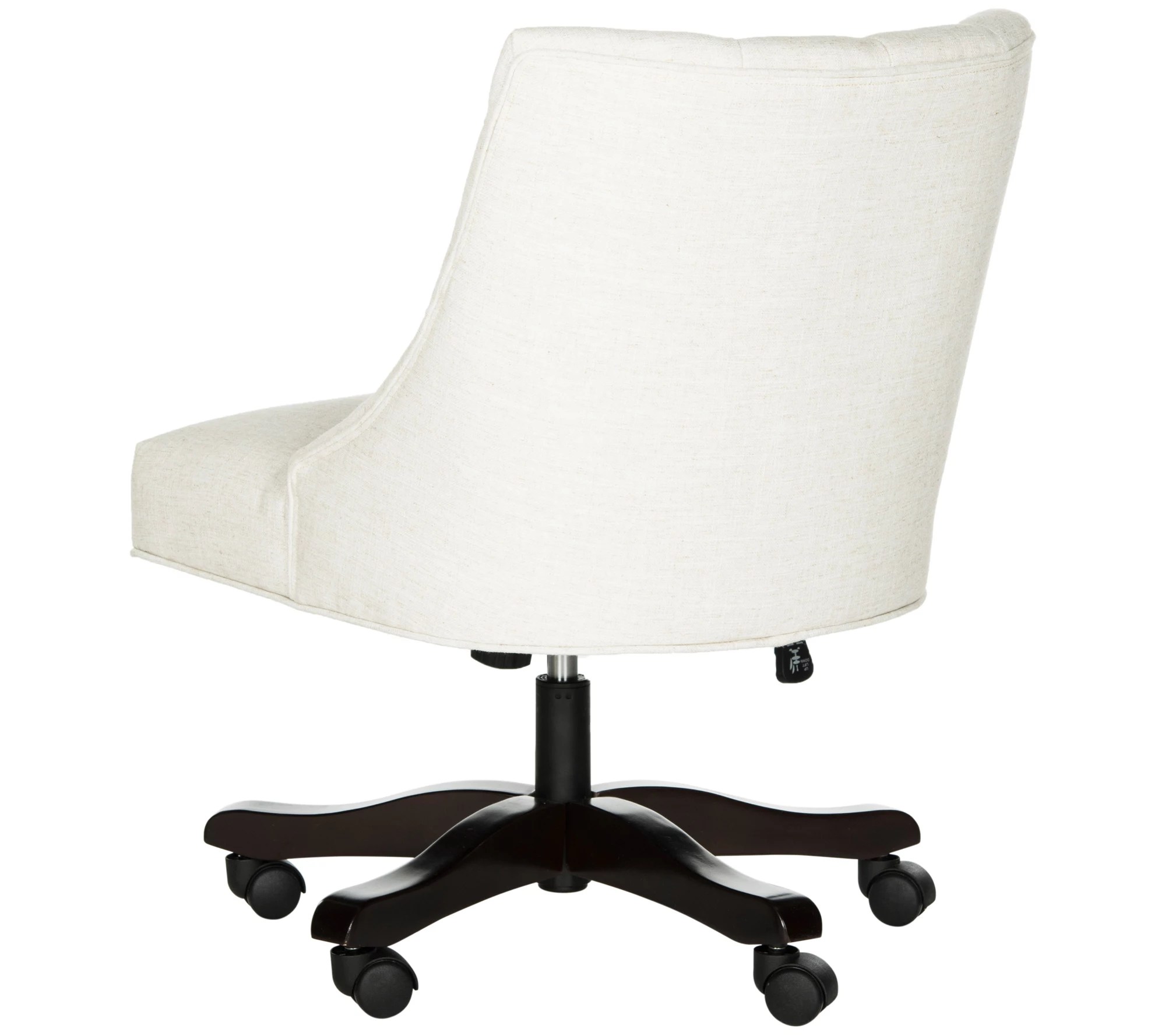 Soho Creme Tufted Swivel Desk Chair by Safavieh