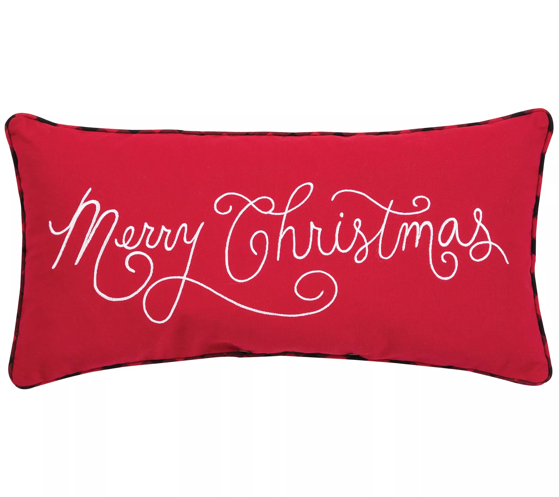 10" x 20" Merry Christmas Pillow by C&F Home