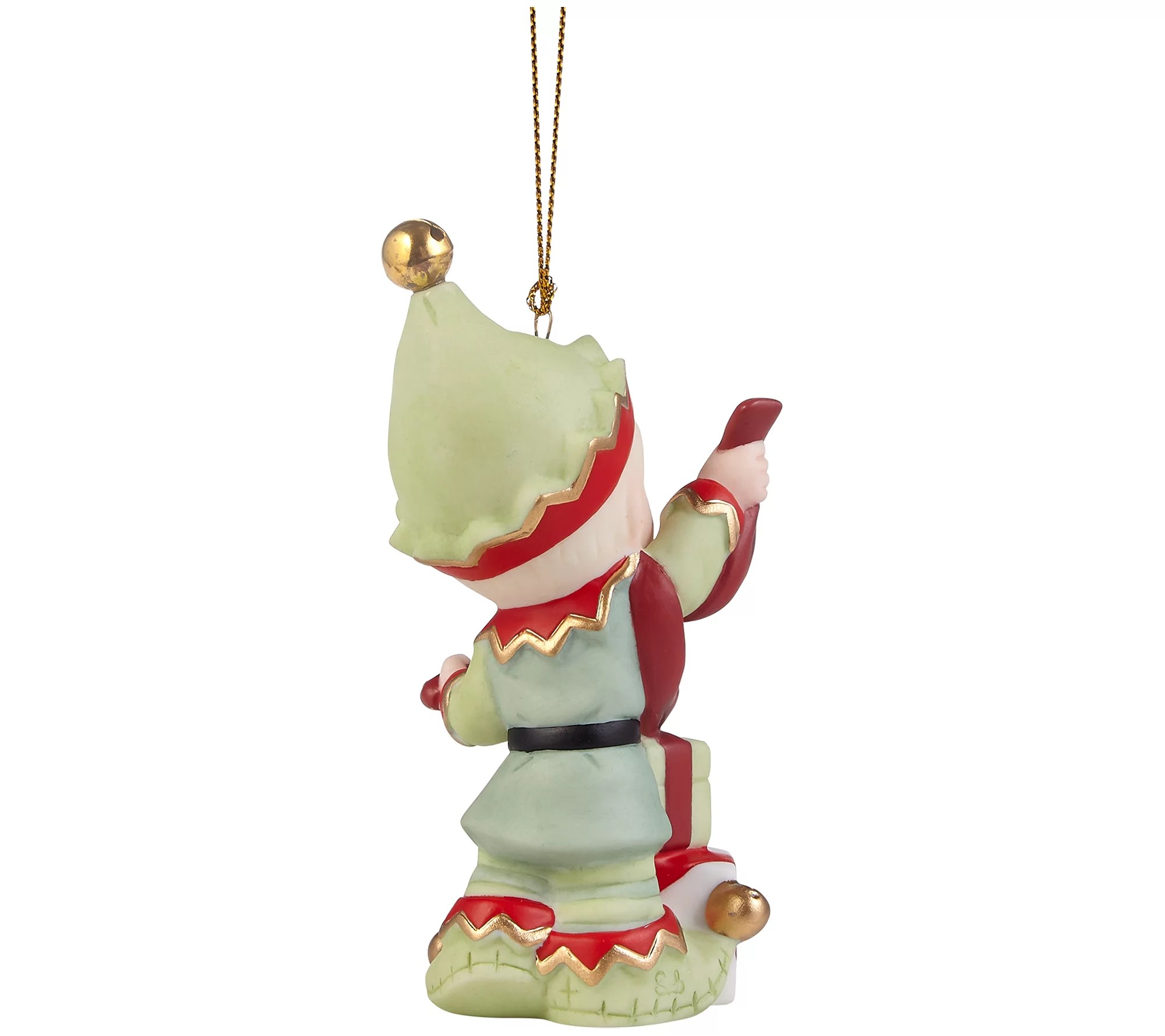Precious Moments Annual Holiday Surprises Elf Ornament