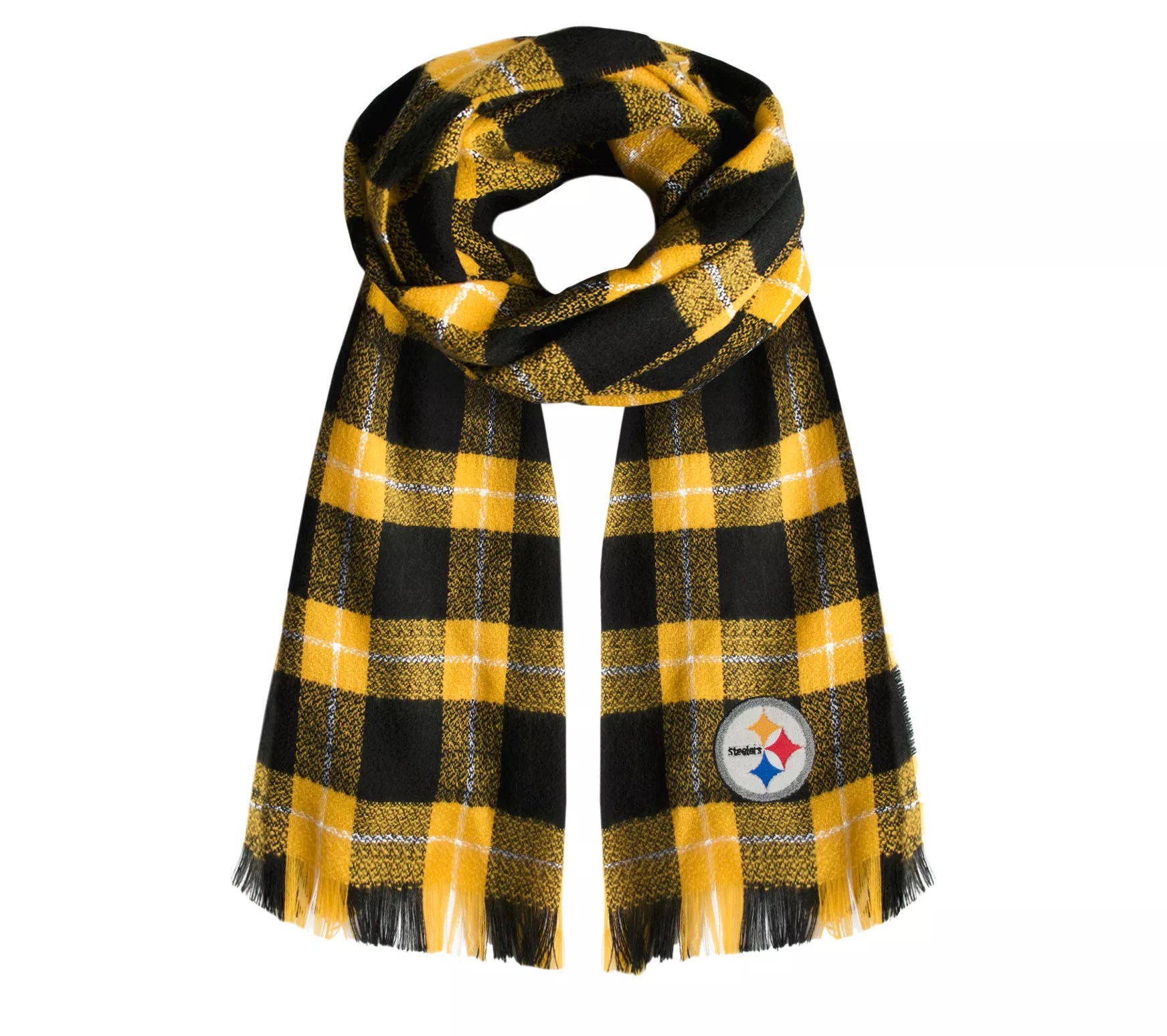 Little Earth NFL Plaid Blanket Scarf