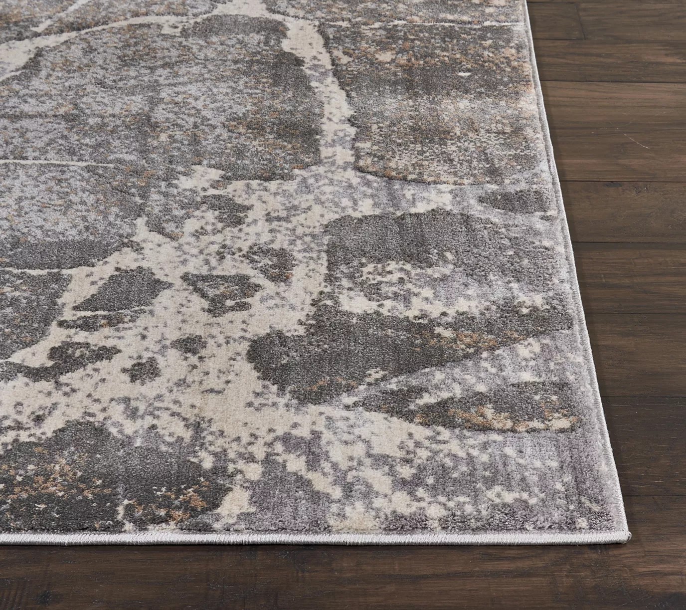 Kathy Ireland Heritage Gray 8' x 10'5" Area Rug