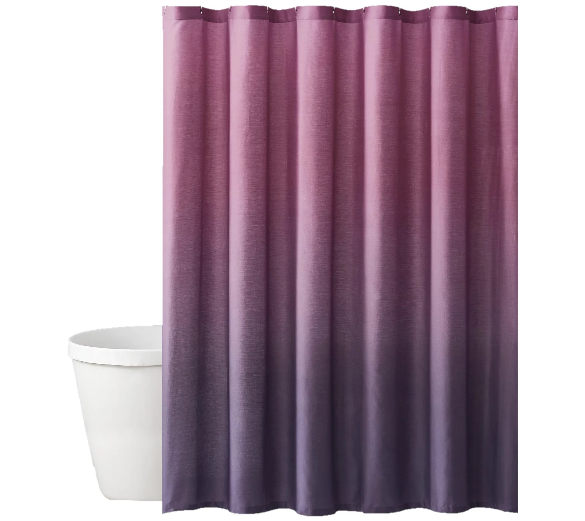Christian Siriano Brie Ombre Shower Curtain