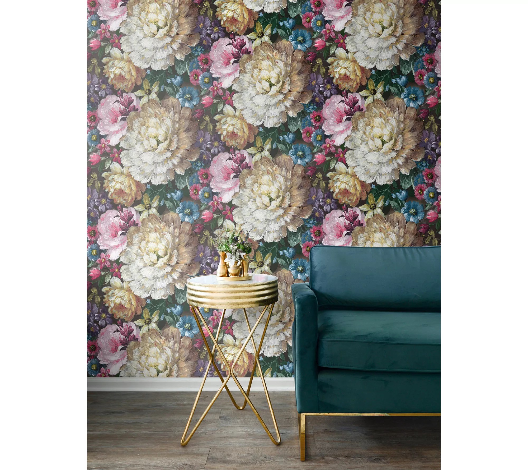 NextWall Blooming Floral Peel and Stick Wallpaper Roll