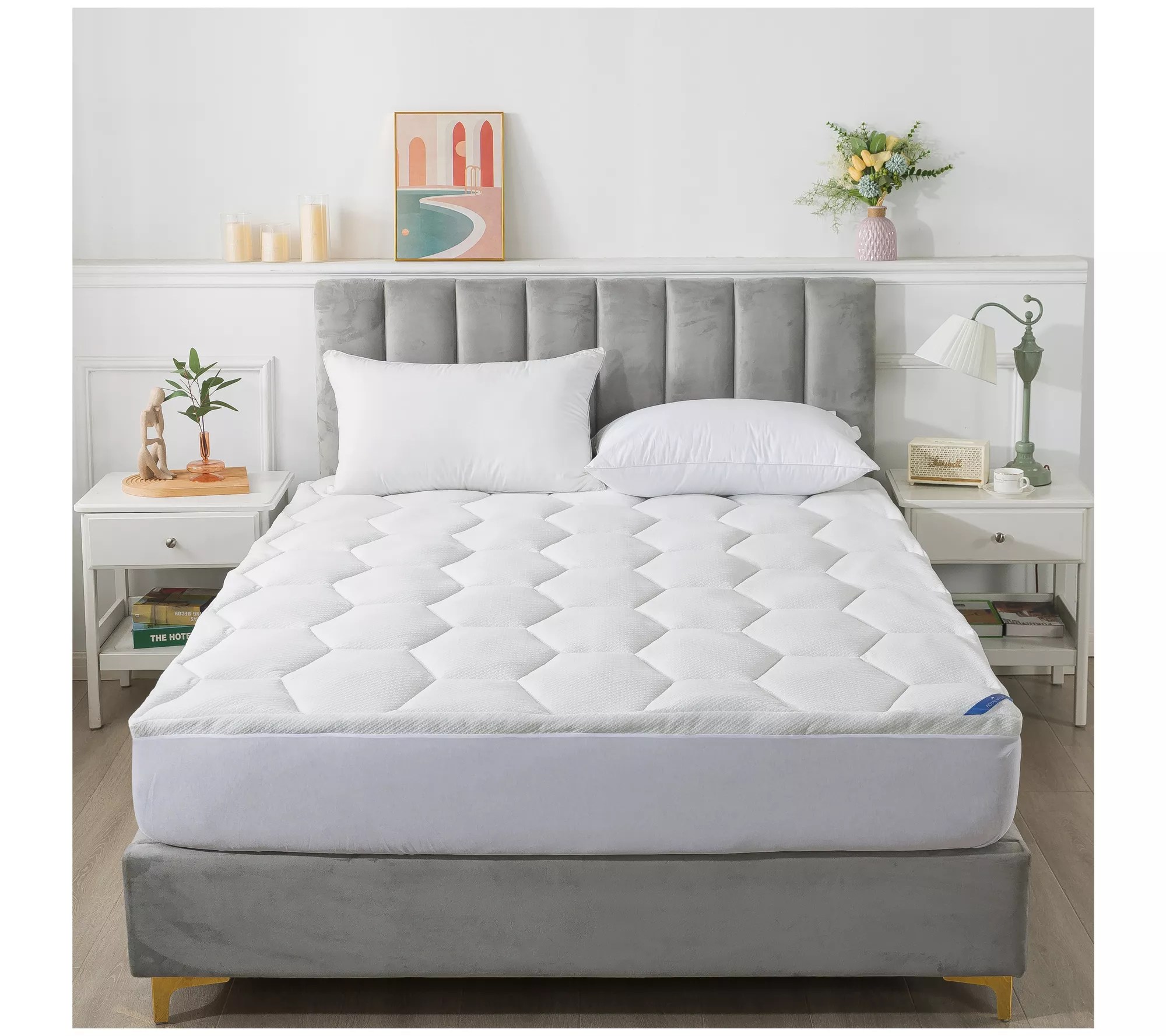 Royal Velvet Soft Knit Mattress Topper Full