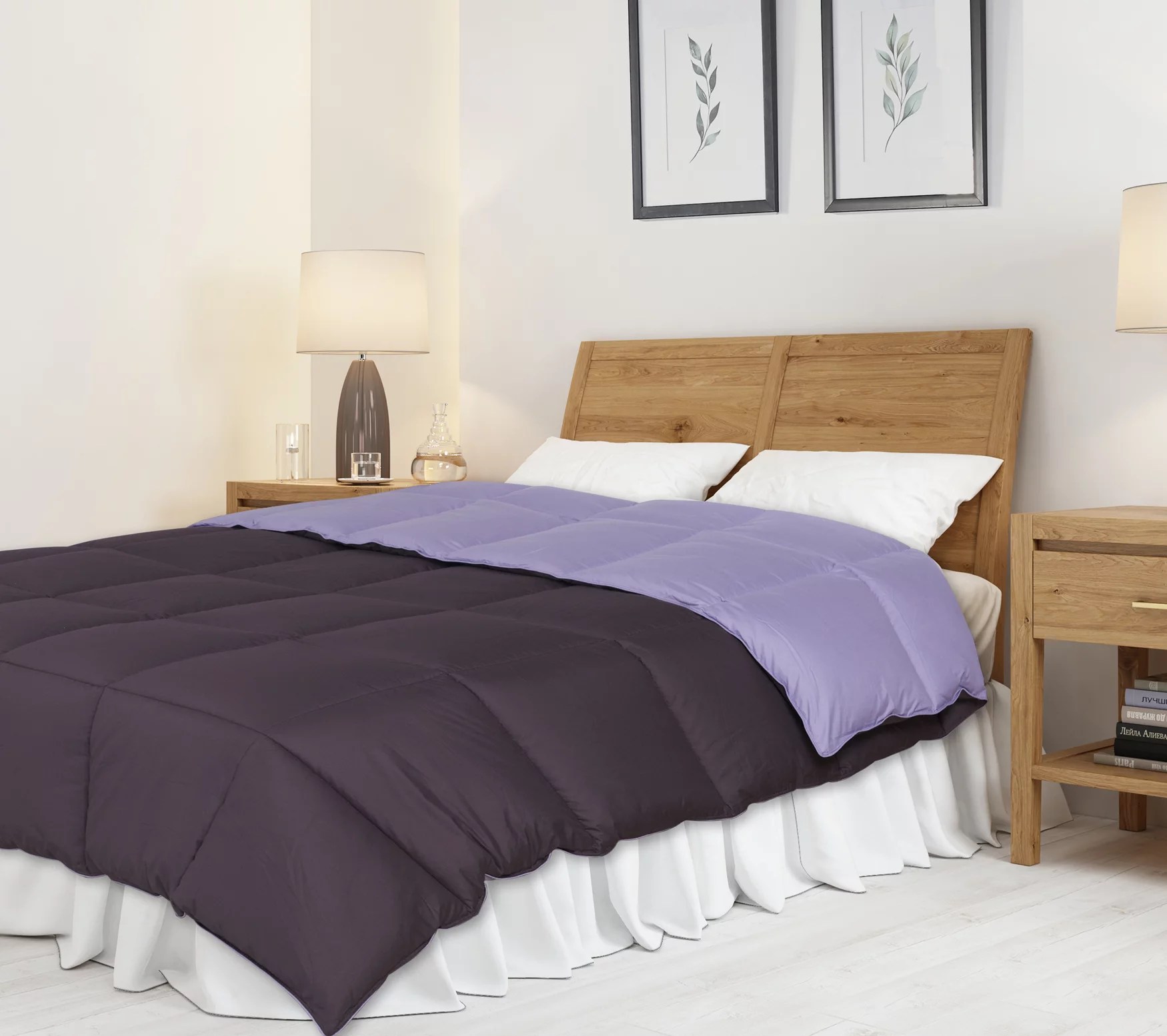 Superior Down Alternative Reversible Comforter, Twin